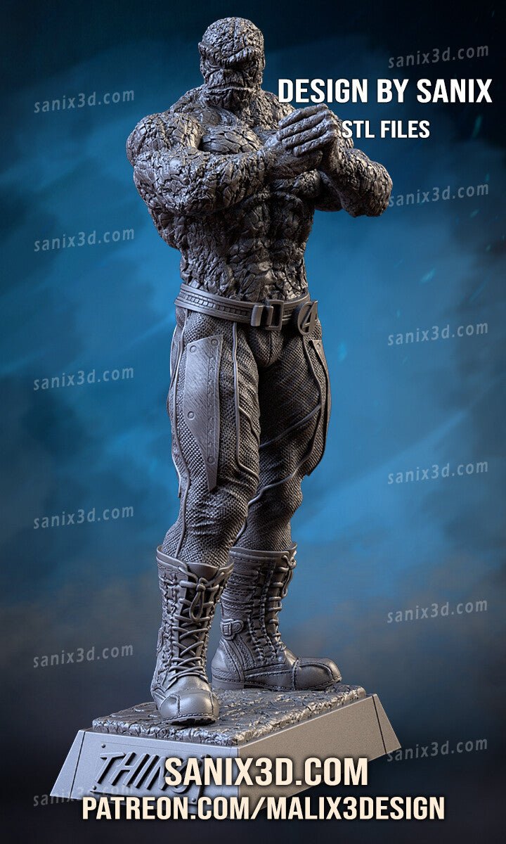 Thing - Fantastic Four - Sanix3D - Dark Forge Arts
