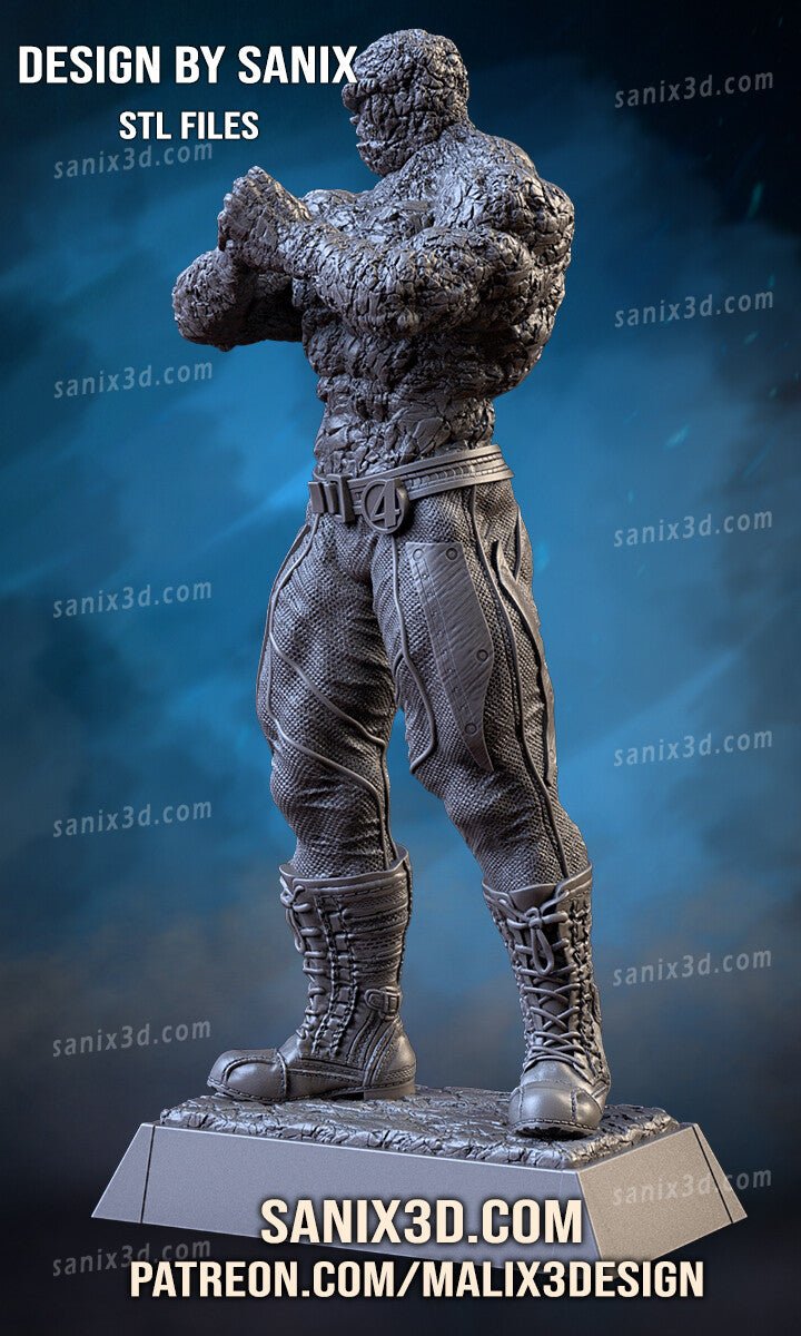 Thing - Fantastic Four - Sanix3D - Dark Forge Arts