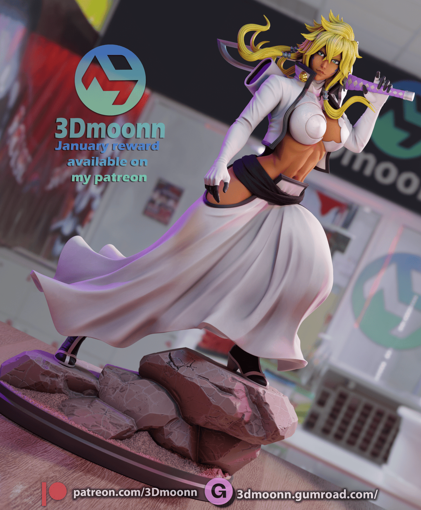 Tier Harribel - 3DMoonn - Dark Forge Arts