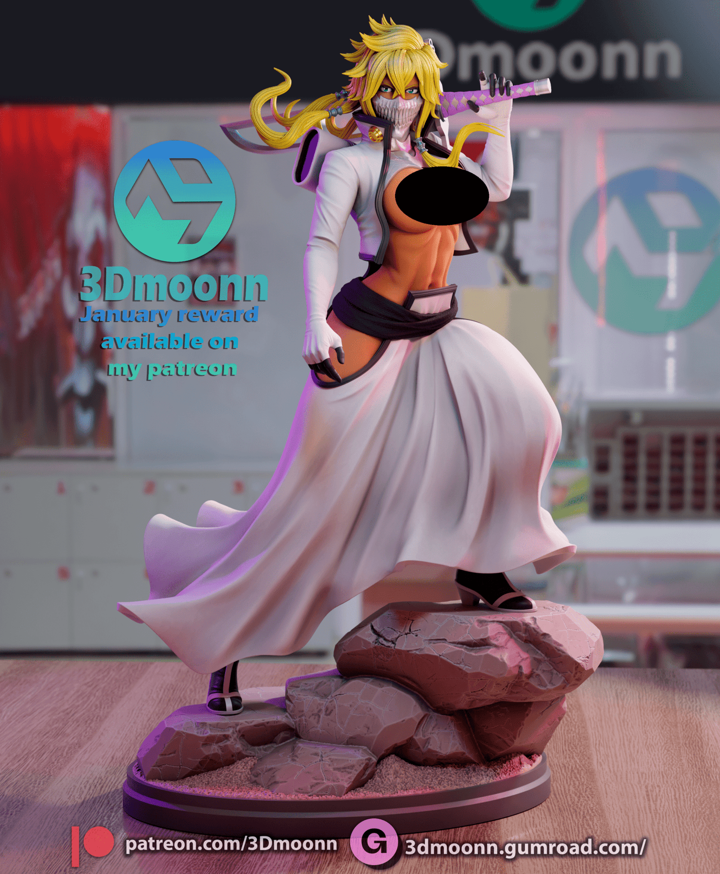 Tier Harribel - 3DMoonn - Dark Forge Arts
