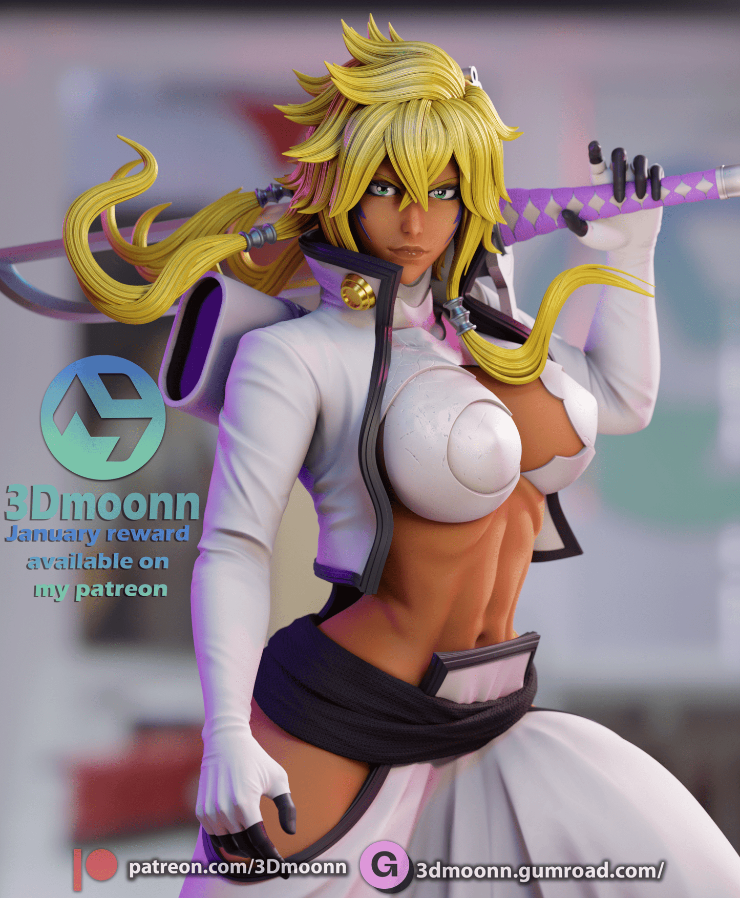 Tier Harribel - 3DMoonn - Dark Forge Arts