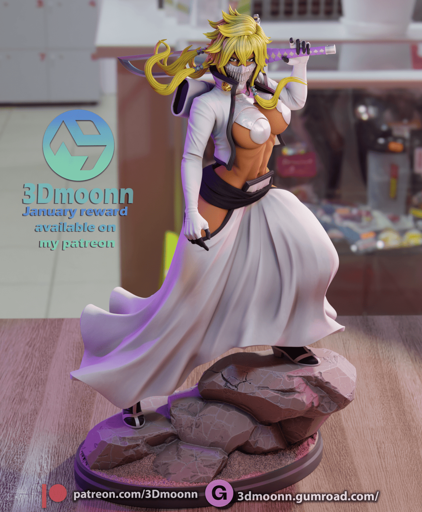 Tier Harribel - 3DMoonn - Dark Forge Arts