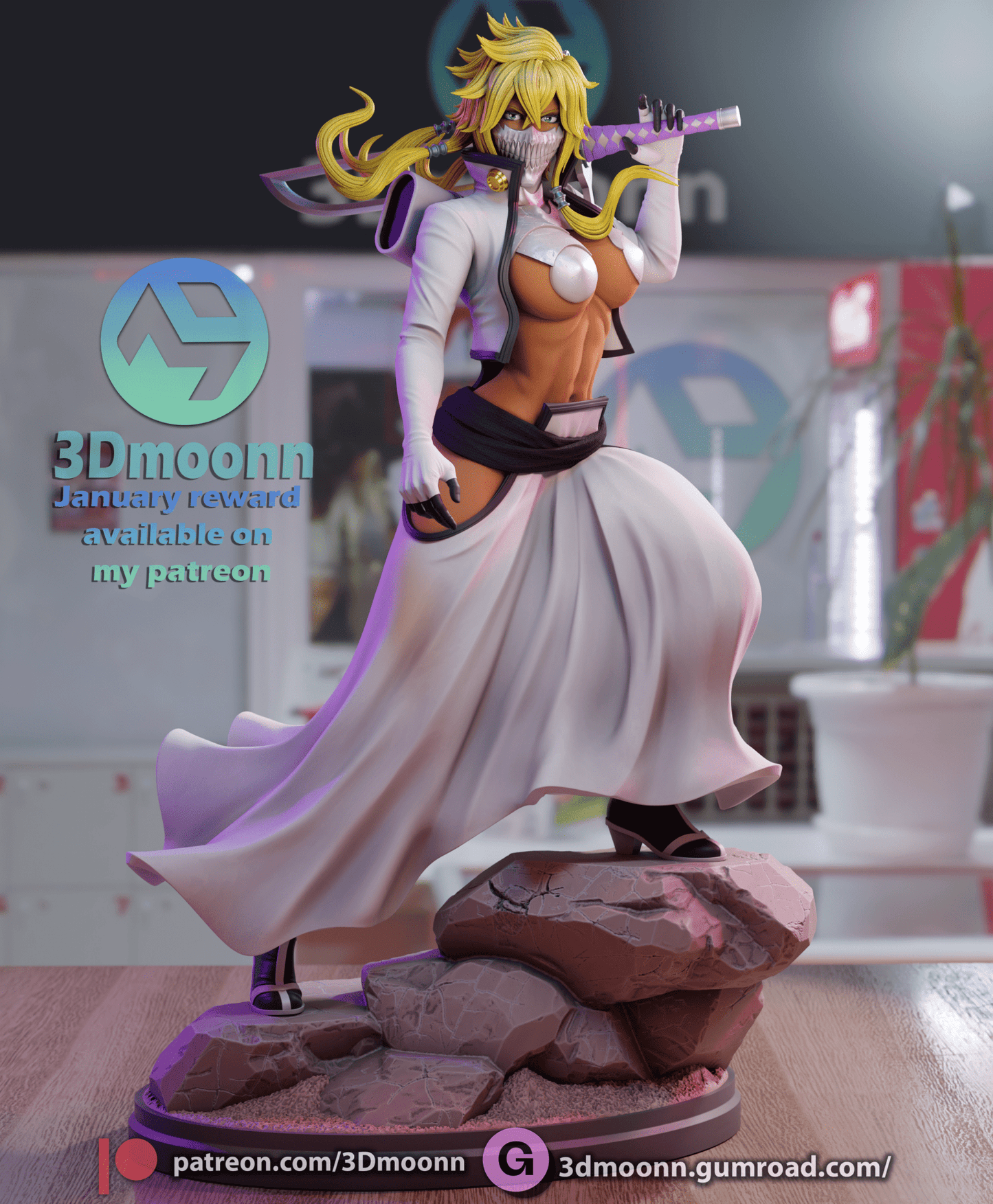 Tier Harribel - 3DMoonn - Dark Forge Arts