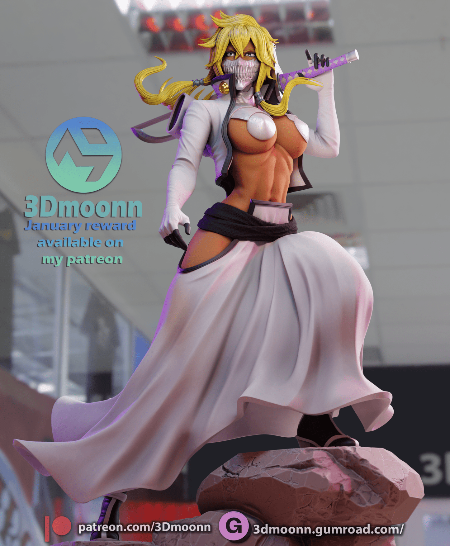 Tier Harribel - 3DMoonn - Dark Forge Arts