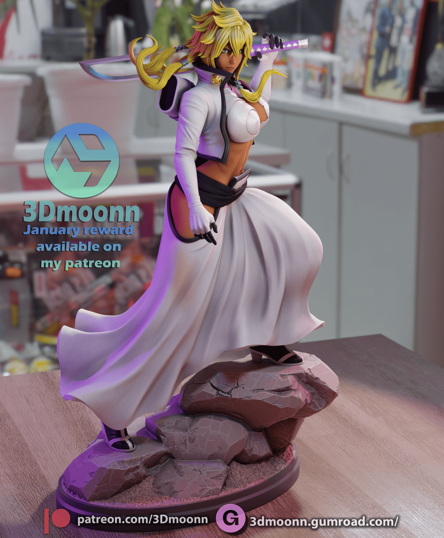 Tier Harribel - 3DMoonn - Dark Forge Arts