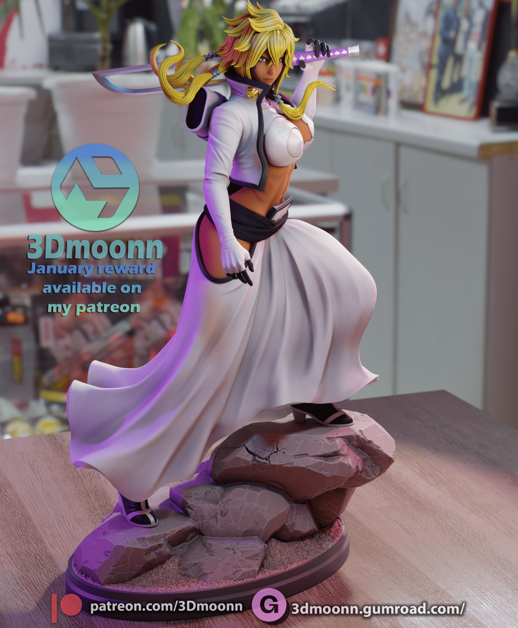 Tier Harribel - 3DMoonn - Dark Forge Arts