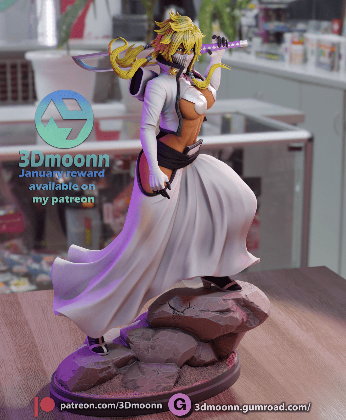 Tier Harribel - 3DMoonn - Dark Forge Arts