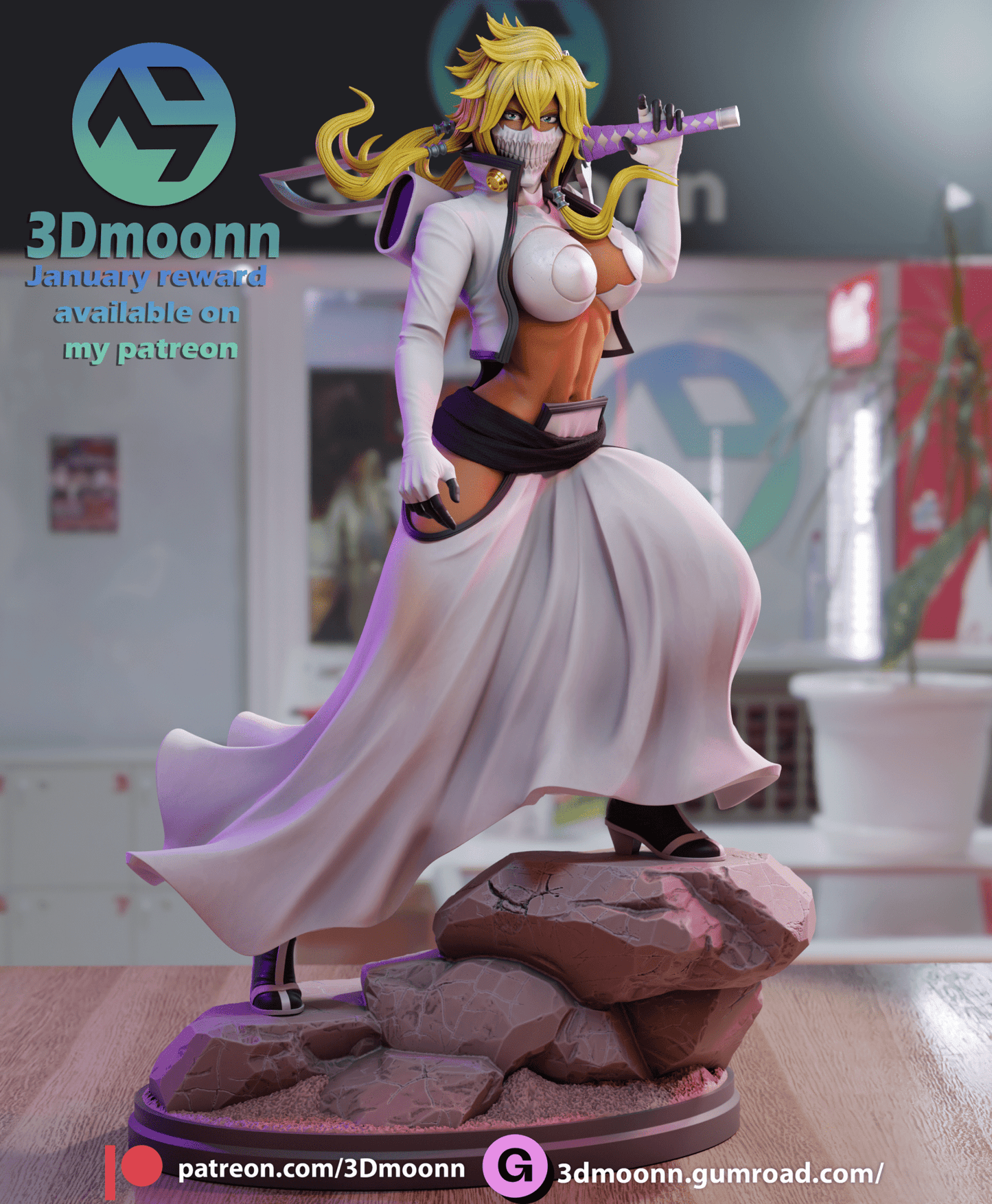 Tier Harribel - 3DMoonn - Dark Forge Arts