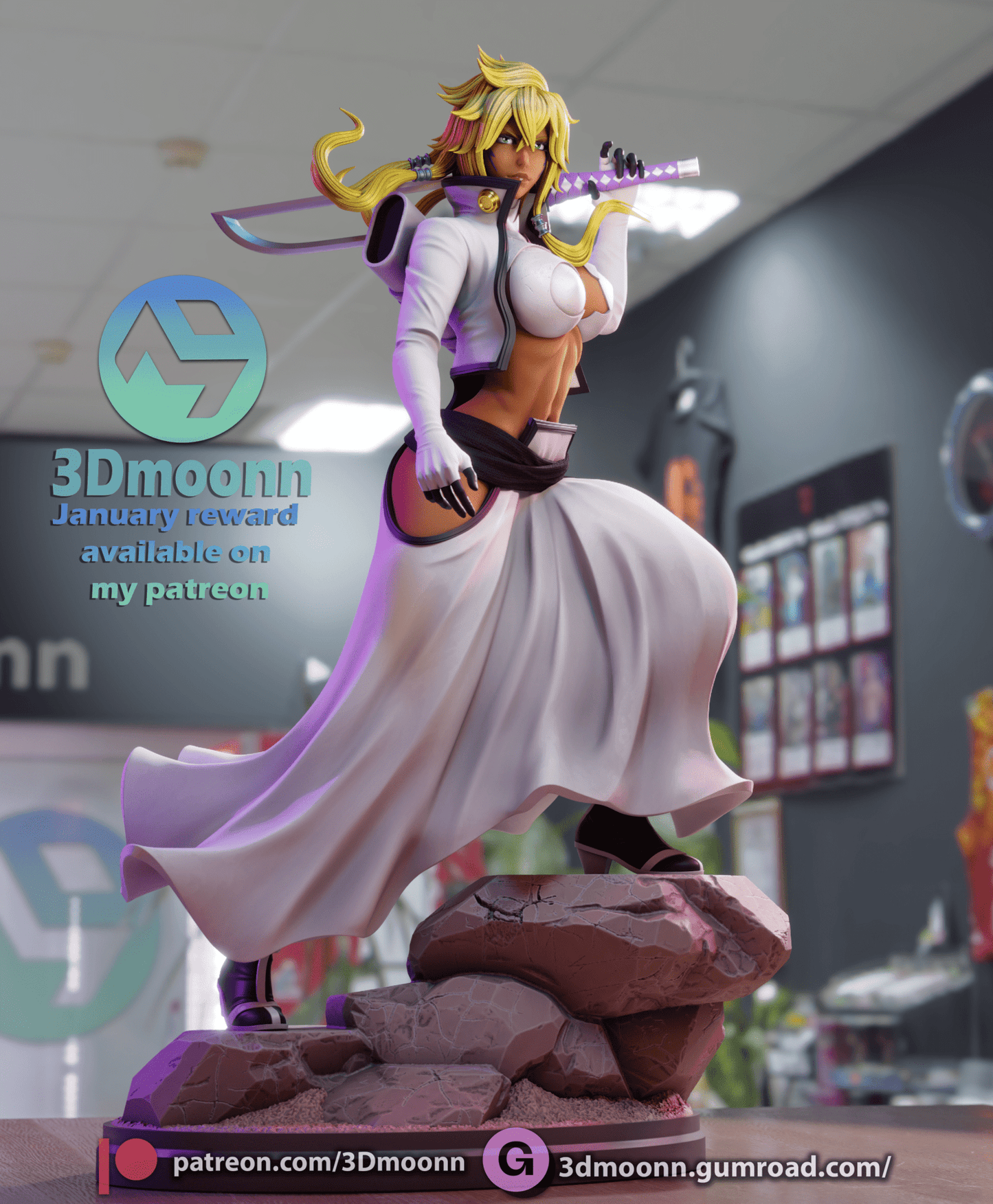 Tier Harribel - 3DMoonn - Dark Forge Arts