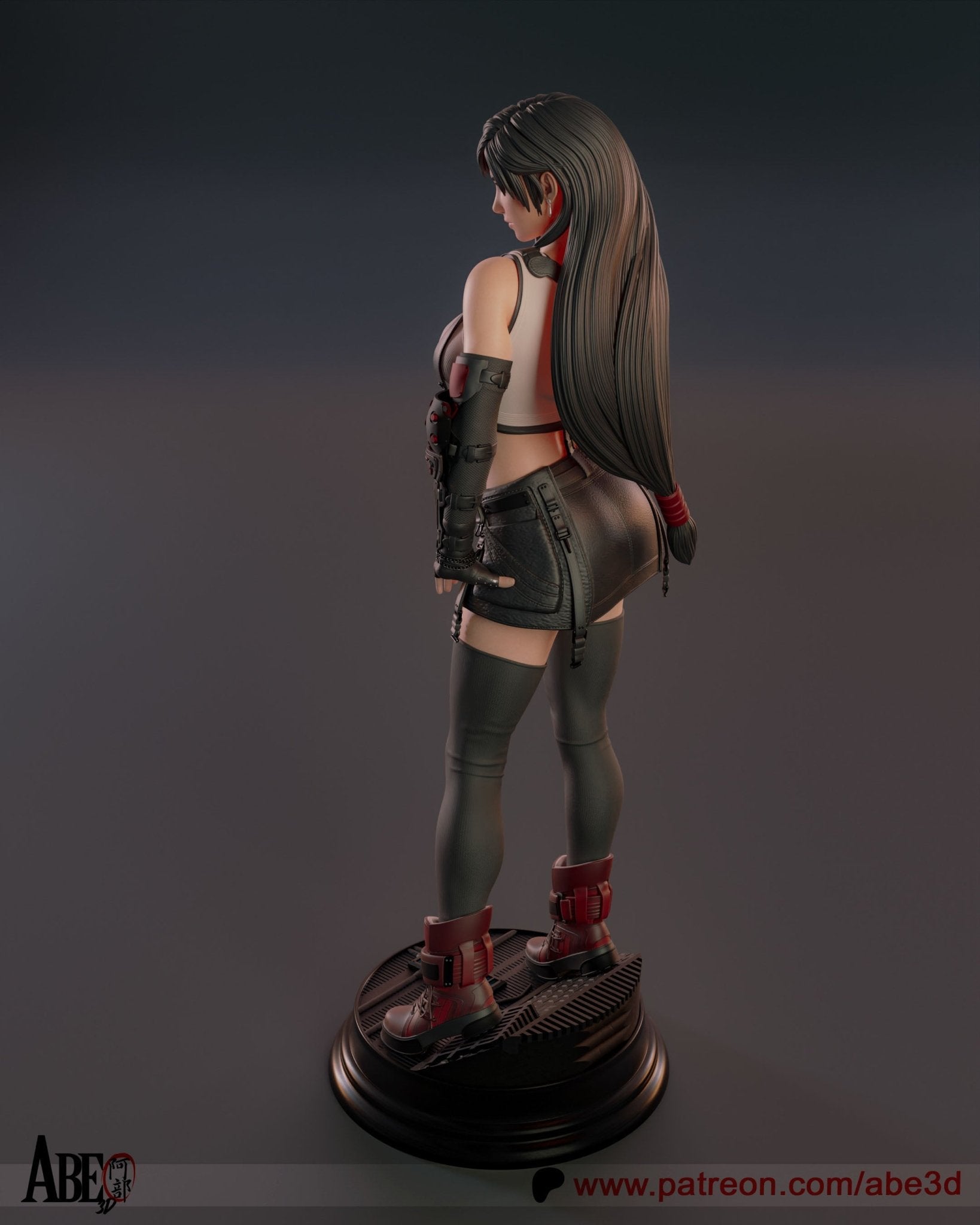 Tifa Lockhart - Abe3D - Dark Forge Arts