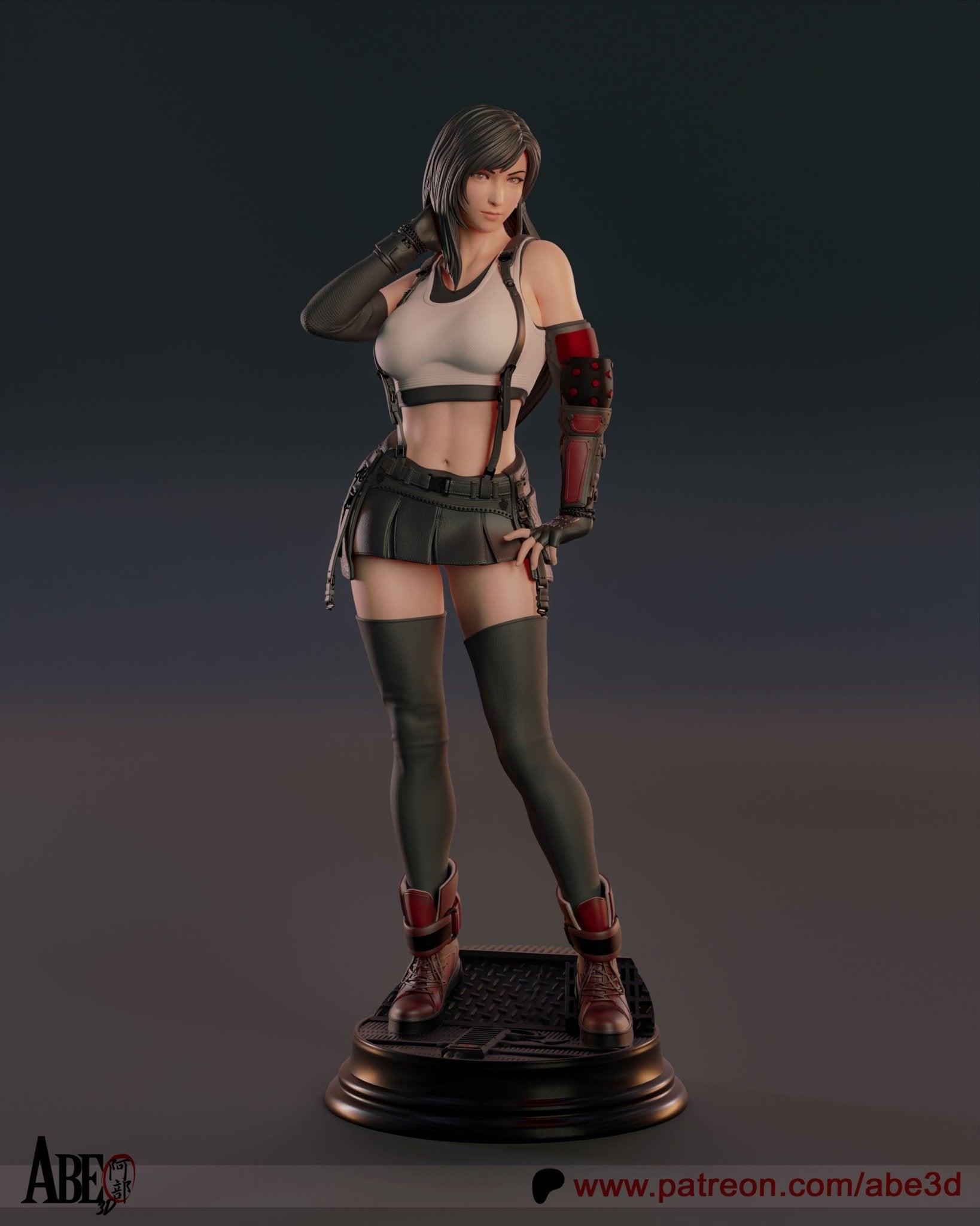 Tifa Lockhart - Abe3D - Dark Forge Arts