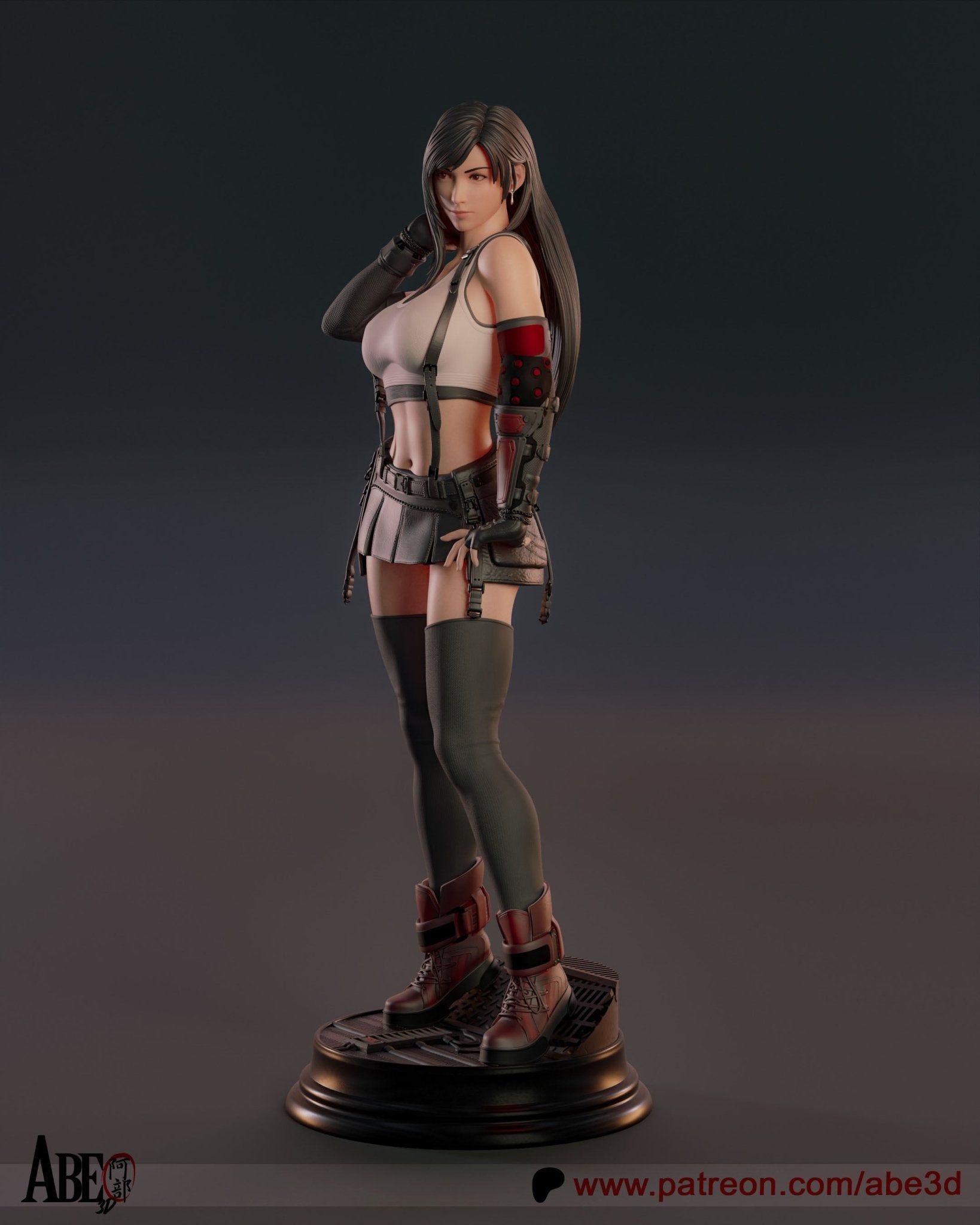Tifa Lockhart - Abe3D - Dark Forge Arts