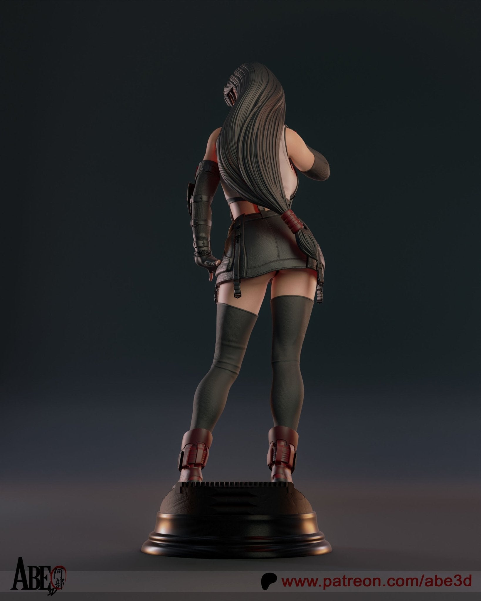 Tifa Lockhart - Abe3D - Dark Forge Arts