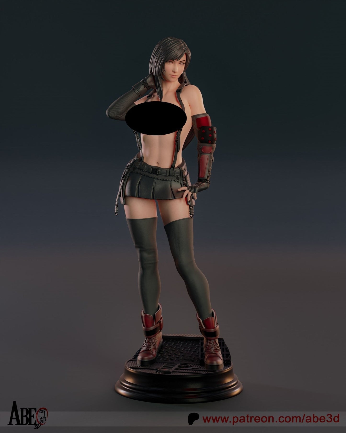 Tifa Lockhart - Abe3D - Dark Forge Arts