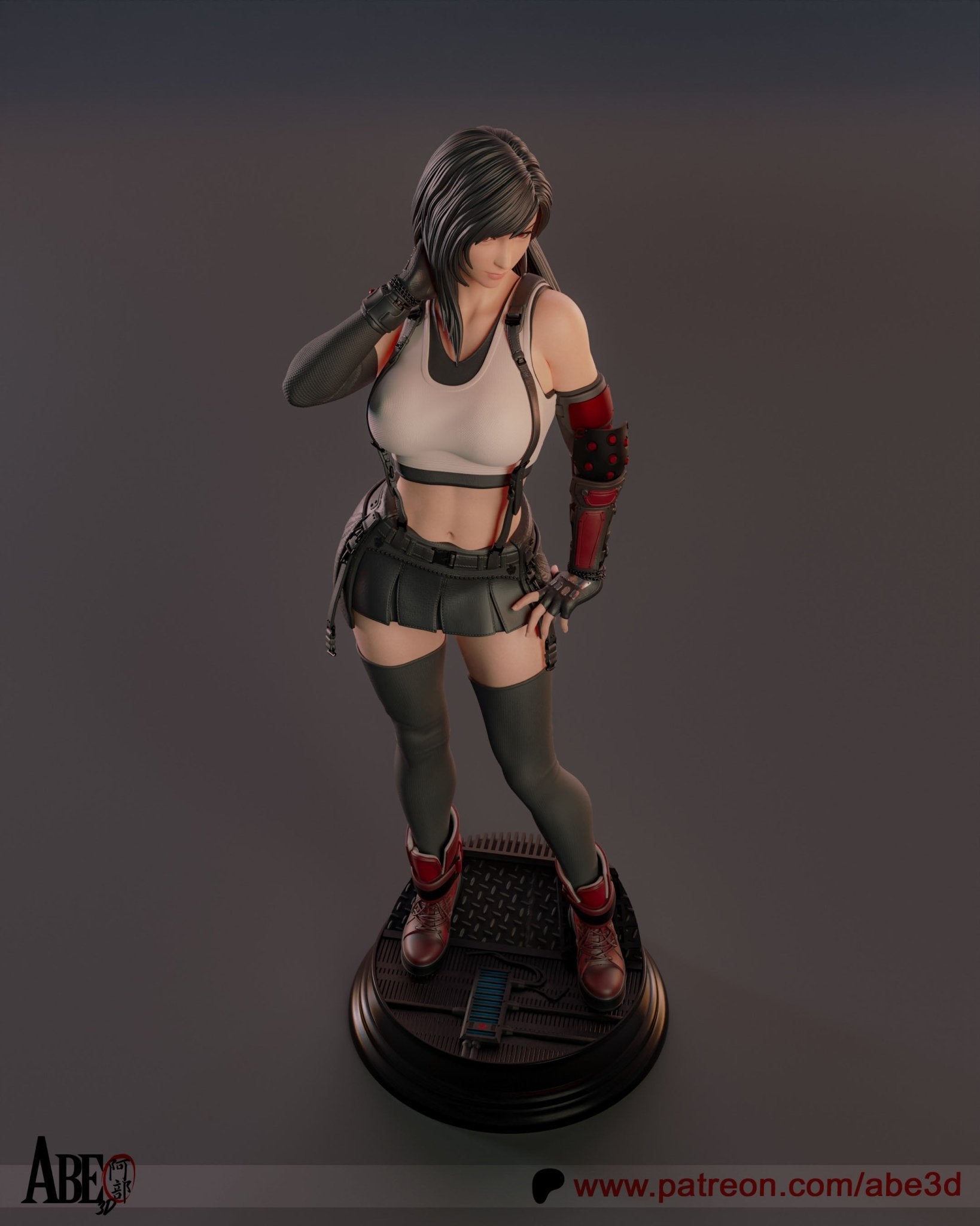 Tifa Lockhart - Abe3D - Dark Forge Arts
