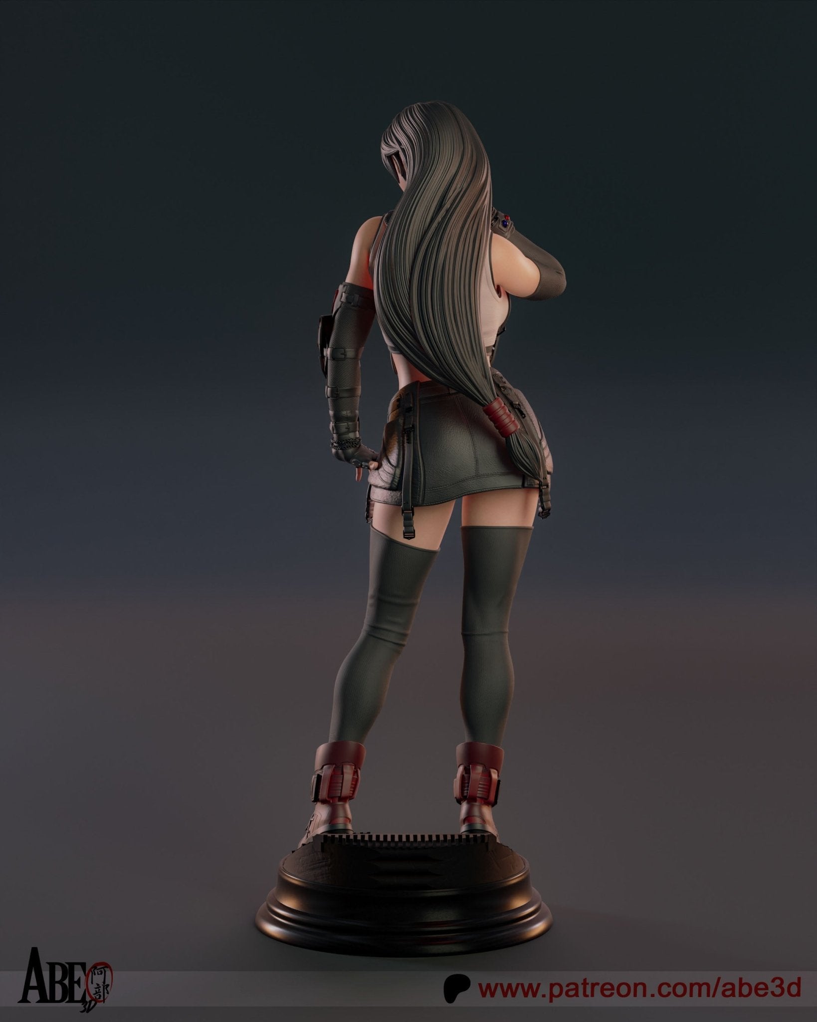 Tifa Lockhart - Abe3D - Dark Forge Arts