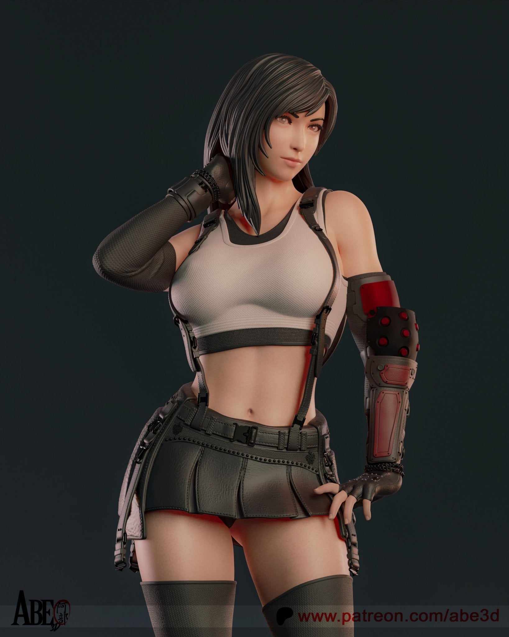 Tifa Lockhart - Abe3D - Dark Forge Arts