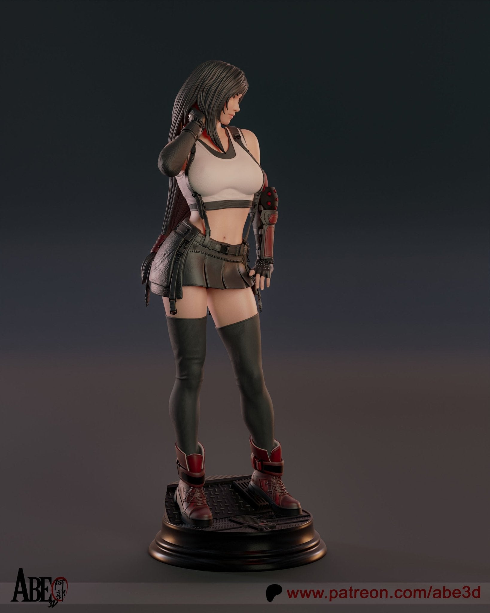Tifa Lockhart - Abe3D - Dark Forge Arts