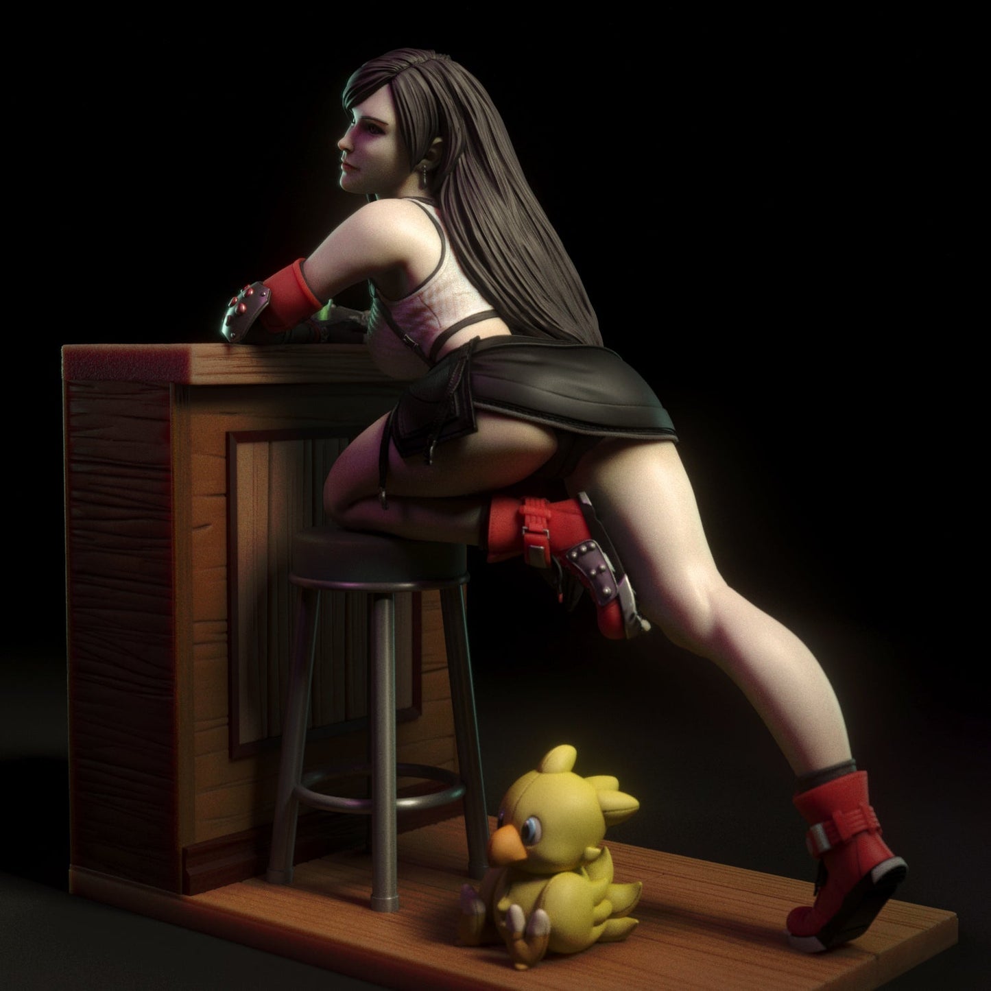 Tifa Lockhart - Torrida Minis - Dark Forge Arts