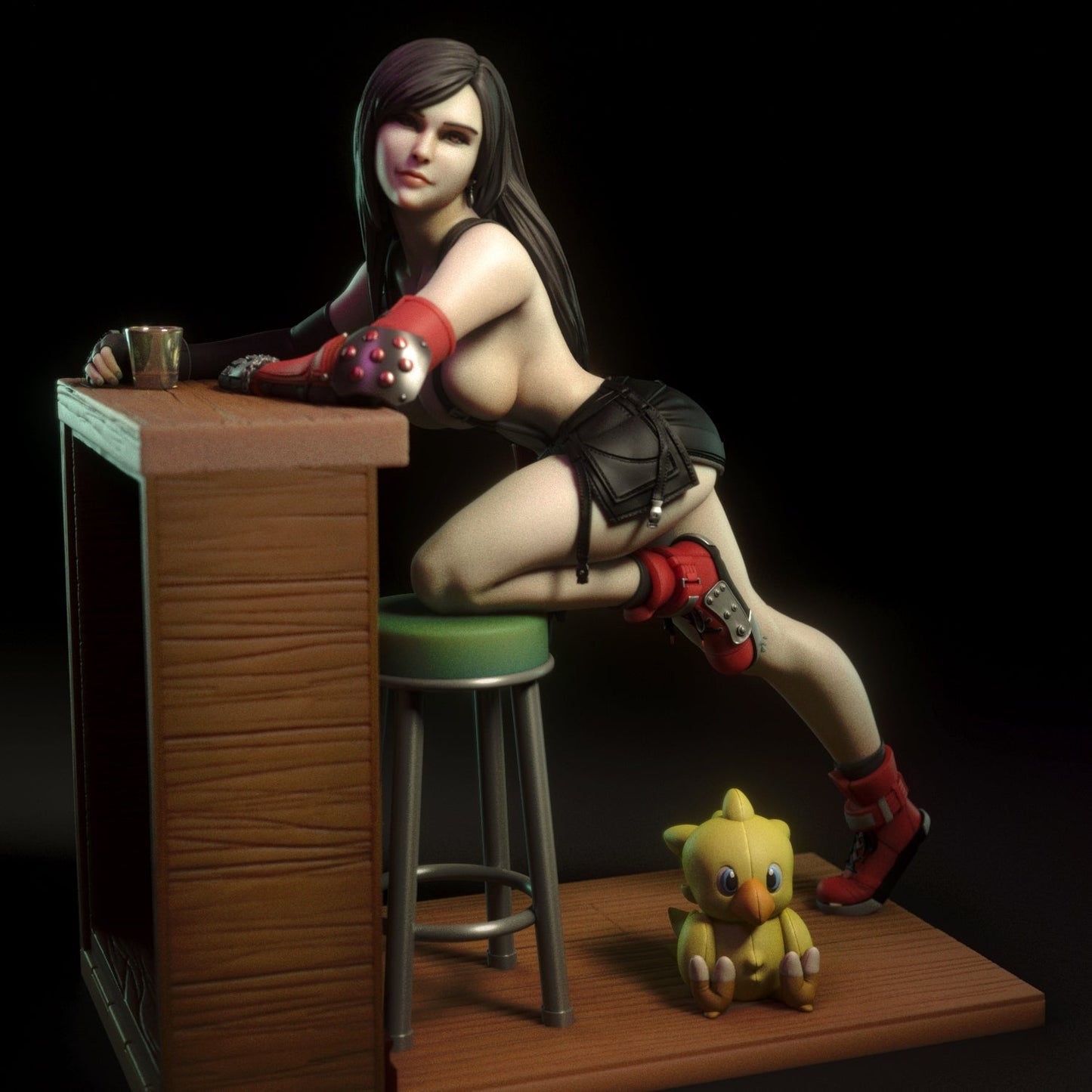Tifa Lockhart - Torrida Minis - Dark Forge Arts