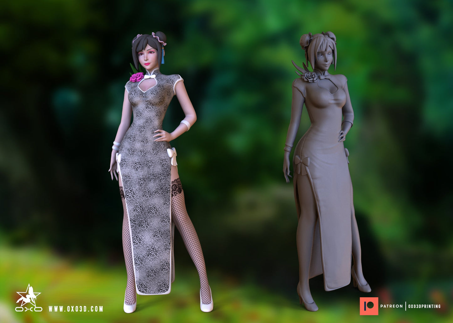 Tifa - OXO3D - Dark Forge Arts