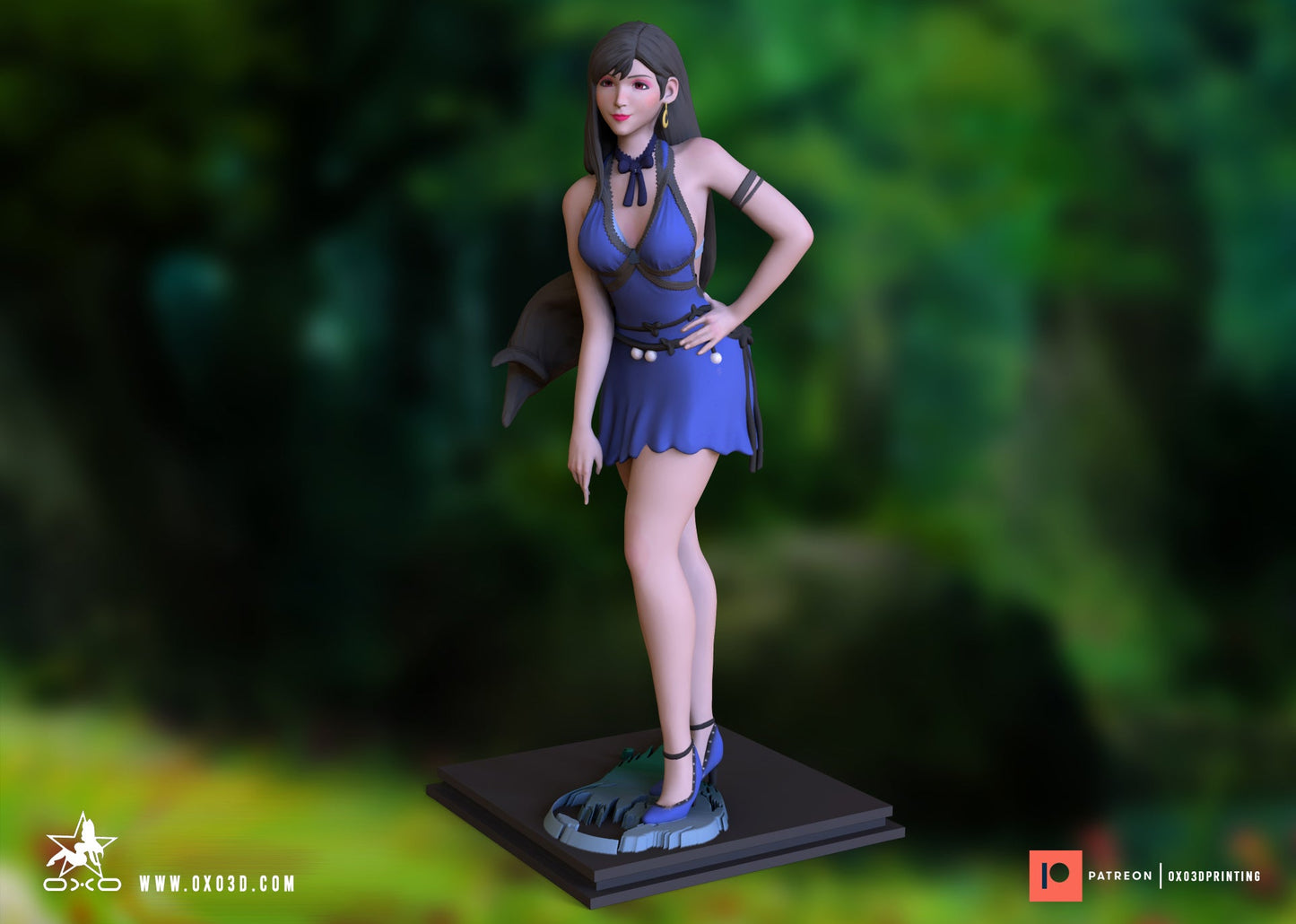 Tifa - OXO3D - Dark Forge Arts