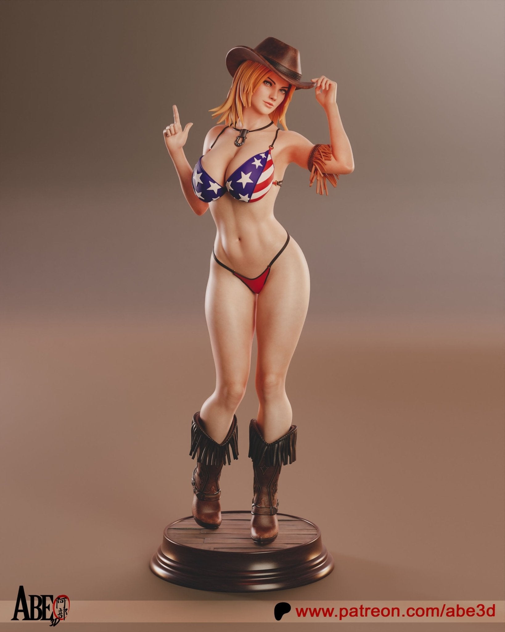 Tina Armstrong - Abe3D - Dark Forge Arts