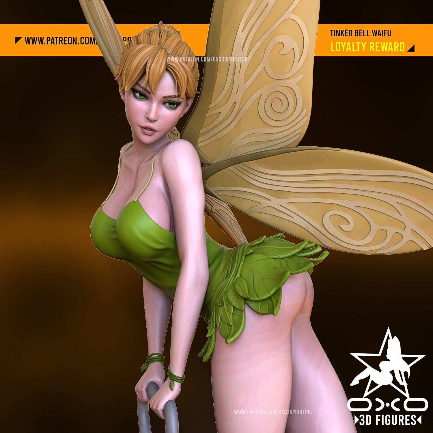 Tinker Bell - OXO3D - Dark Forge Arts