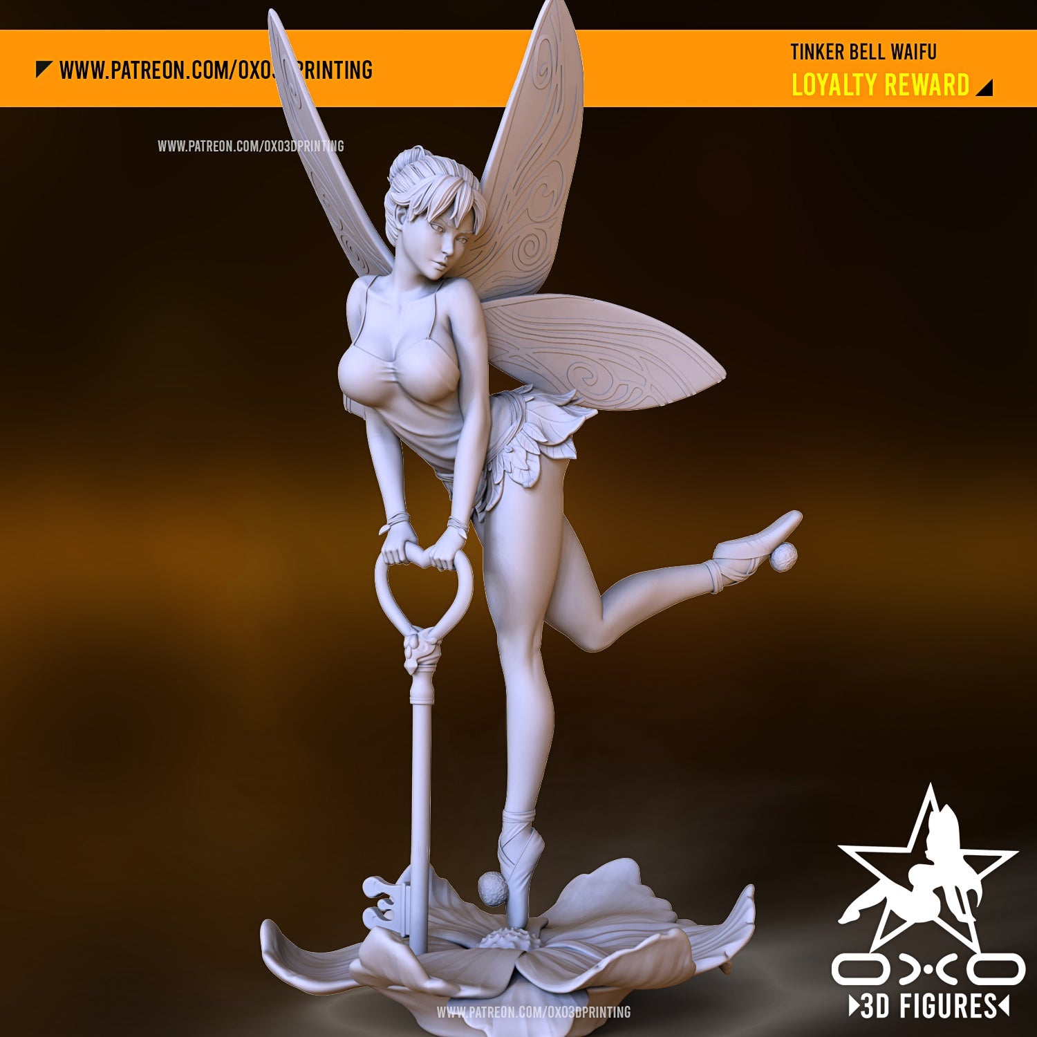 Tinker Bell - OXO3D - Dark Forge Arts