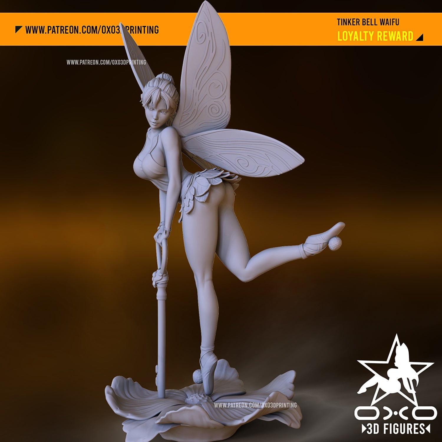 Tinker Bell - OXO3D - Dark Forge Arts