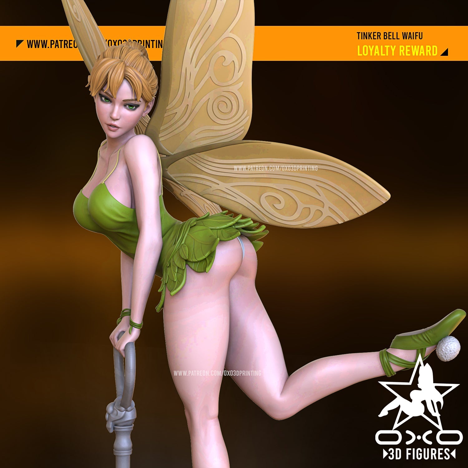 Tinker Bell - OXO3D - Dark Forge Arts