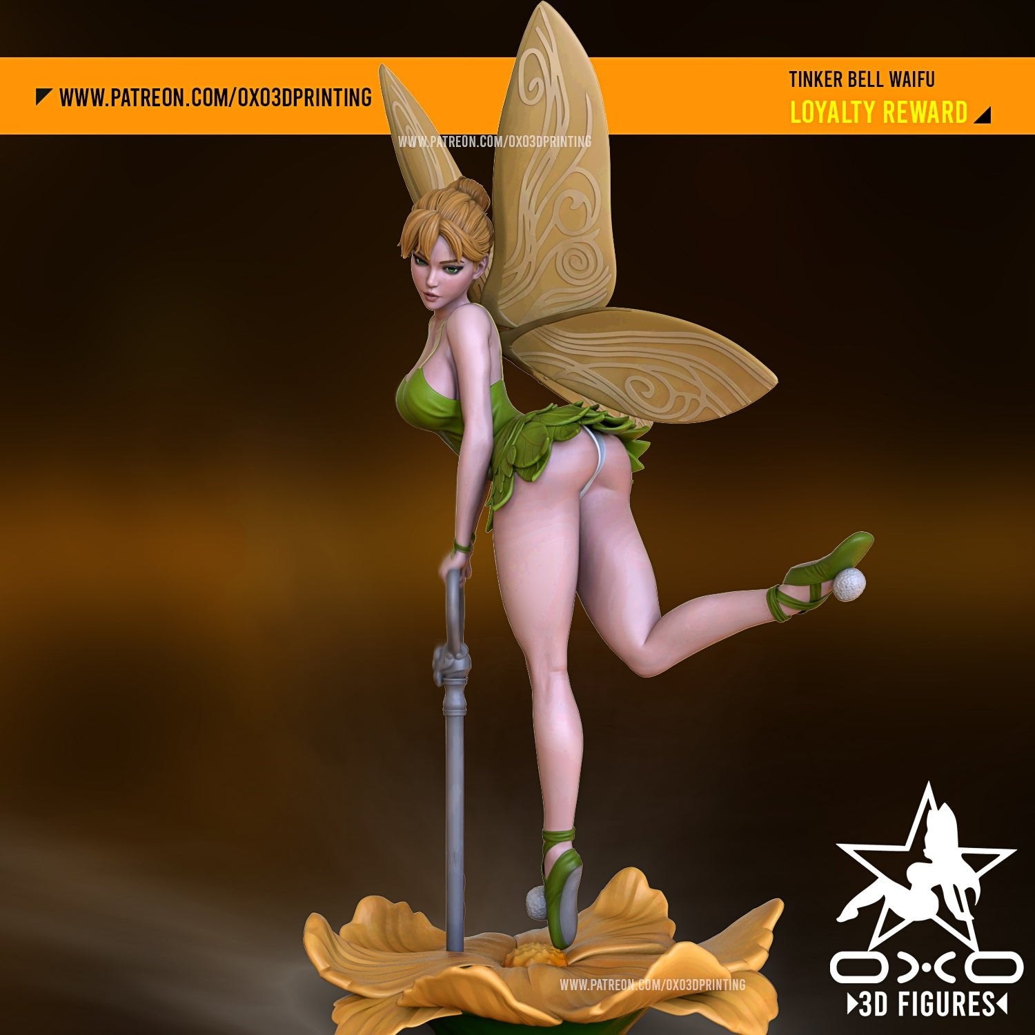 Tinker Bell - OXO3D - Dark Forge Arts