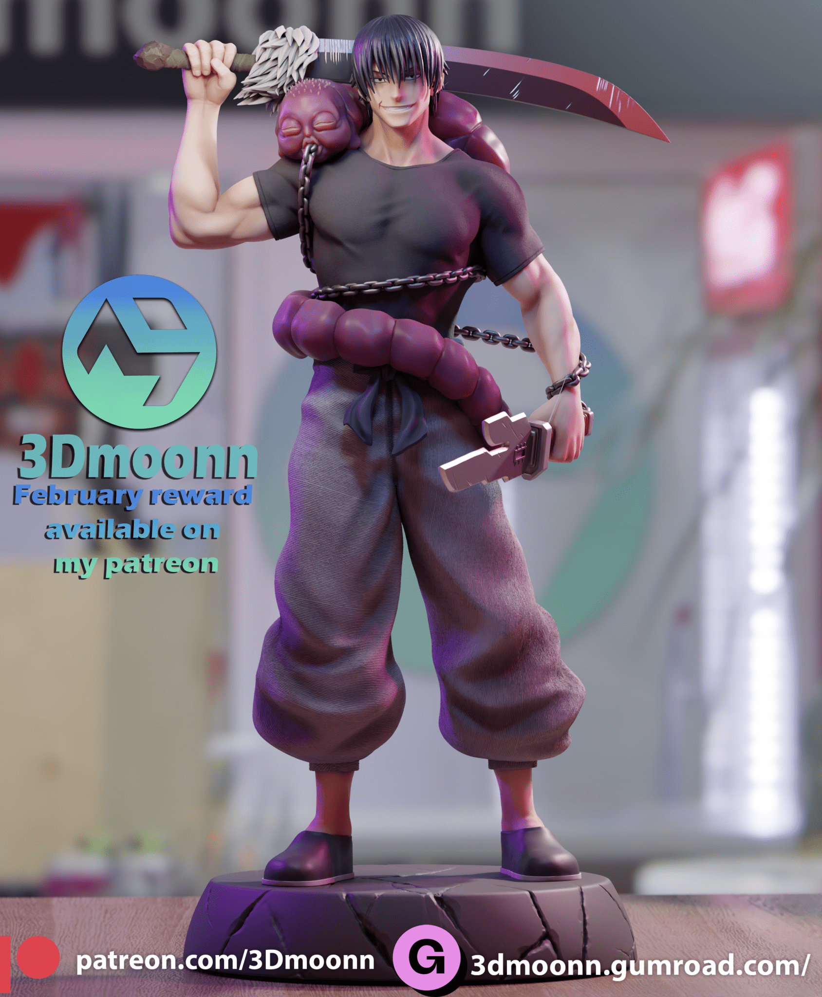 Toji - 3DMoonn - Dark Forge Arts