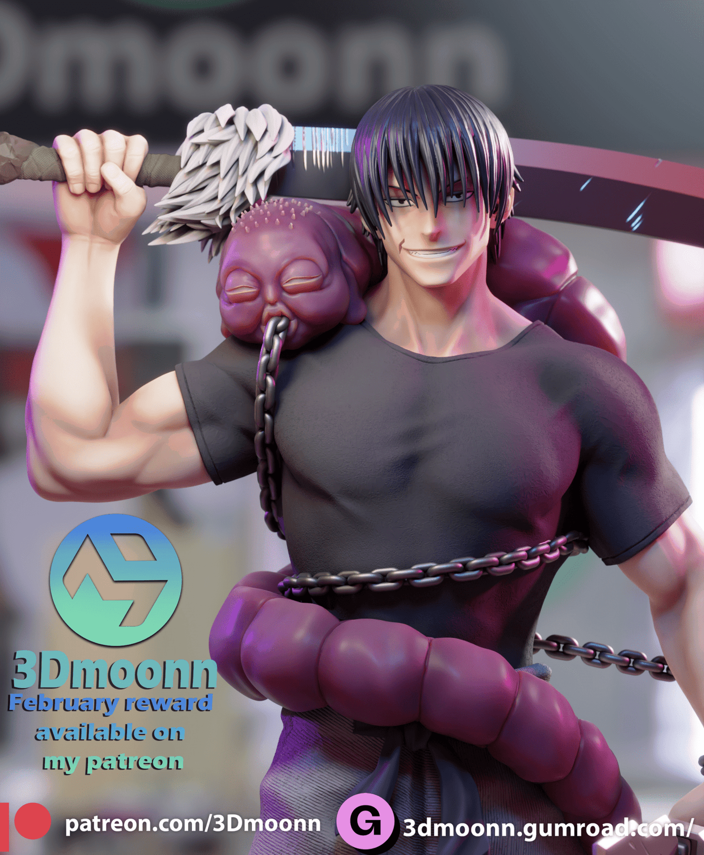 Toji - 3DMoonn - Dark Forge Arts