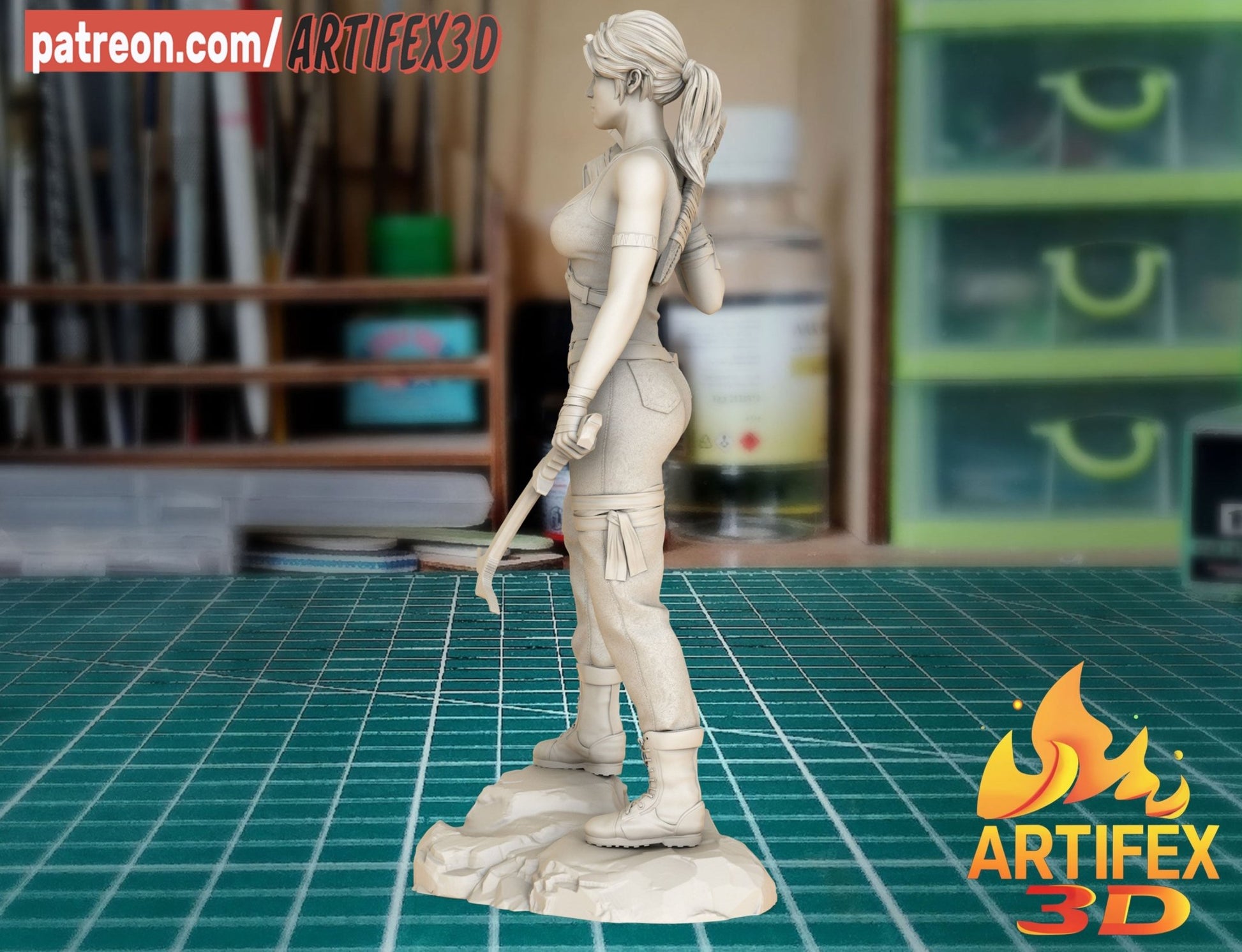 Tomb Raider - Artifex3D - Dark Forge Arts