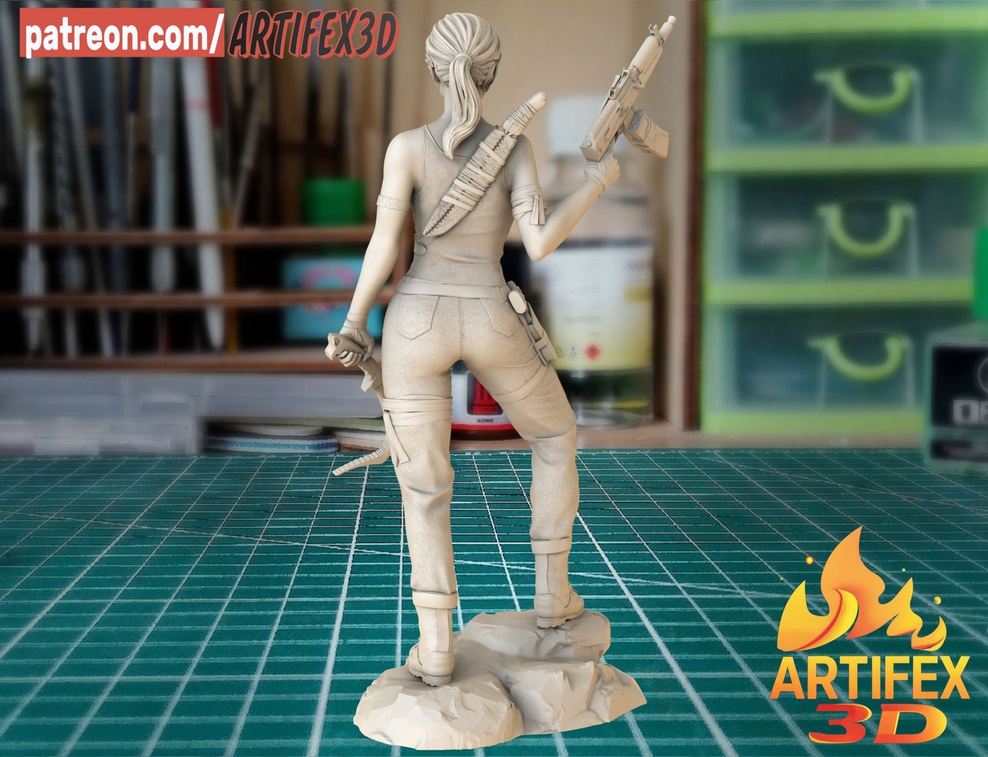 Tomb Raider - Artifex3D - Dark Forge Arts