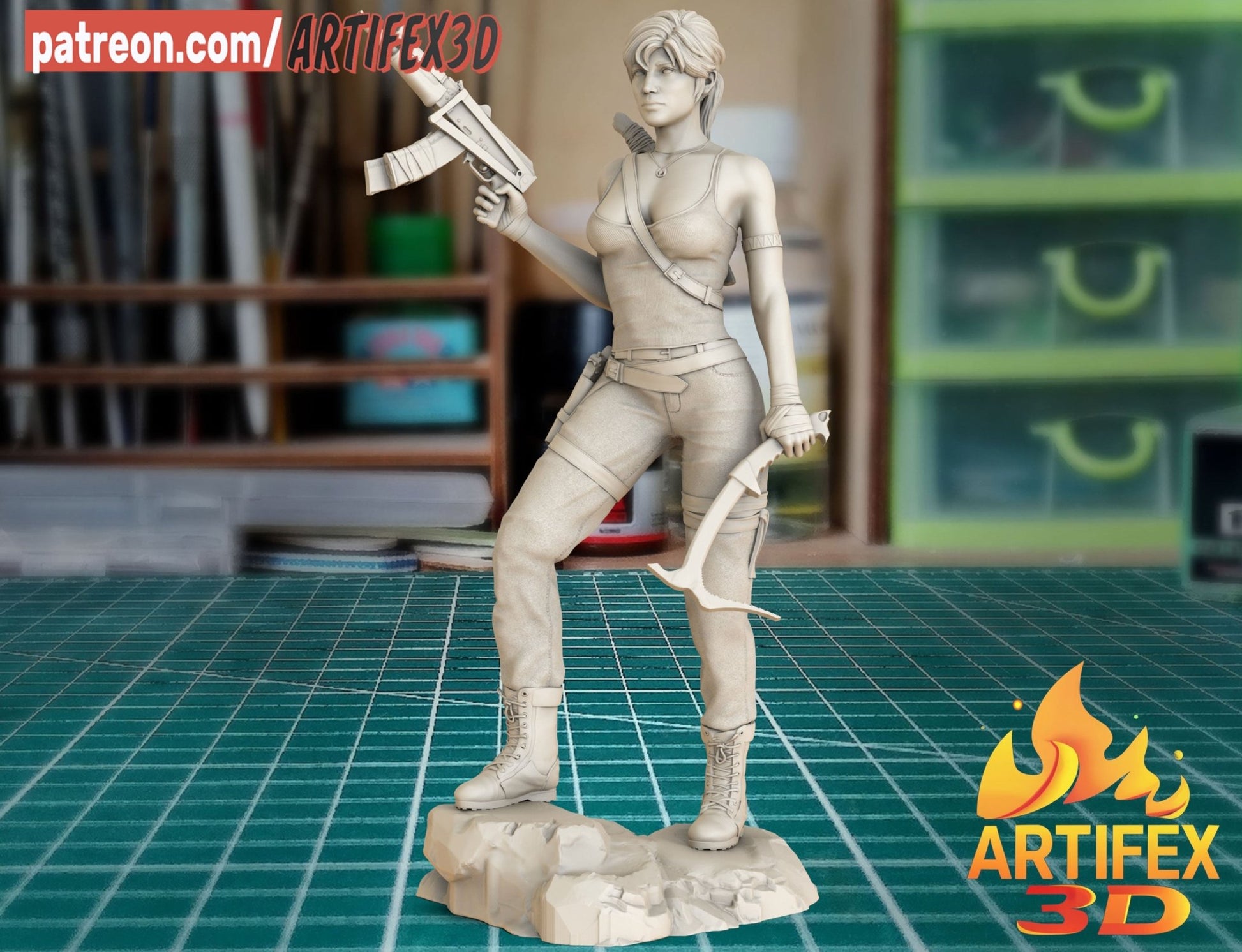 Tomb Raider - Artifex3D - Dark Forge Arts