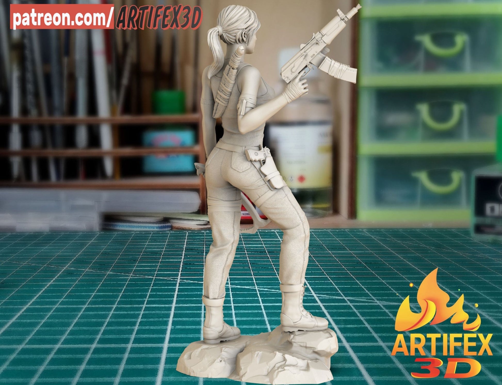 Tomb Raider - Artifex3D - Dark Forge Arts