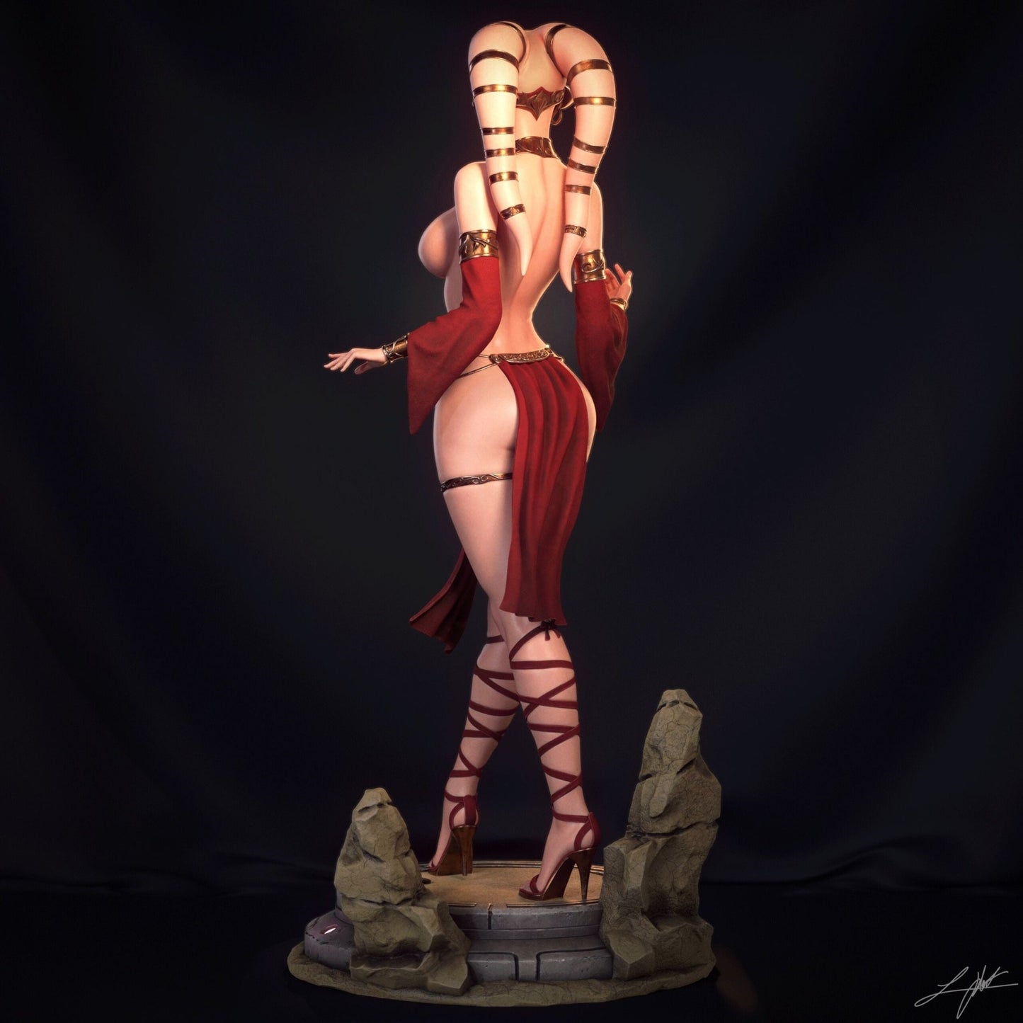 Twilek Hostess - Abe3D - Dark Forge Arts