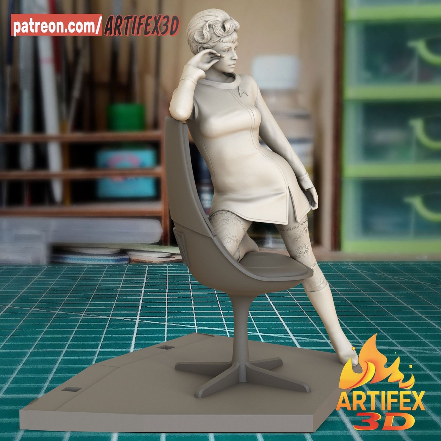 Uhura - Artifex3D - Dark Forge Arts