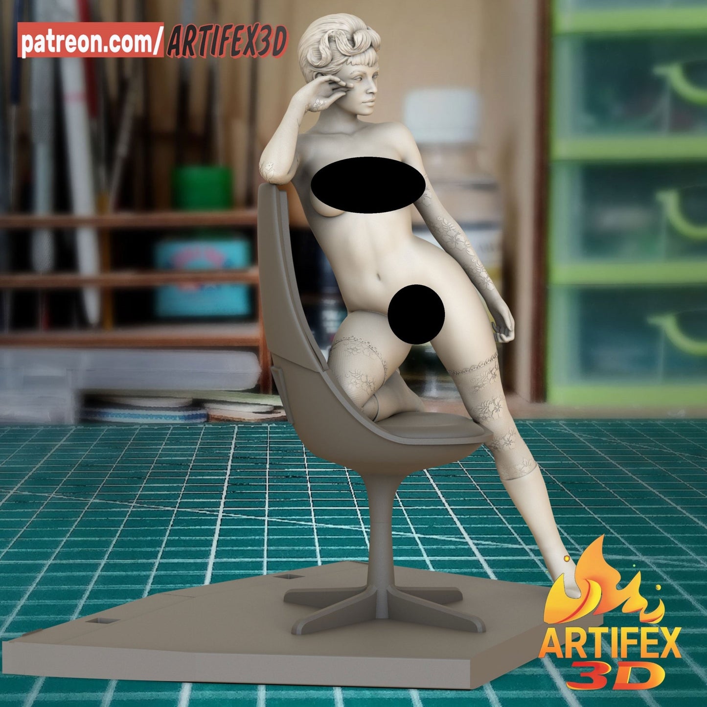 Uhura - Artifex3D - Dark Forge Arts