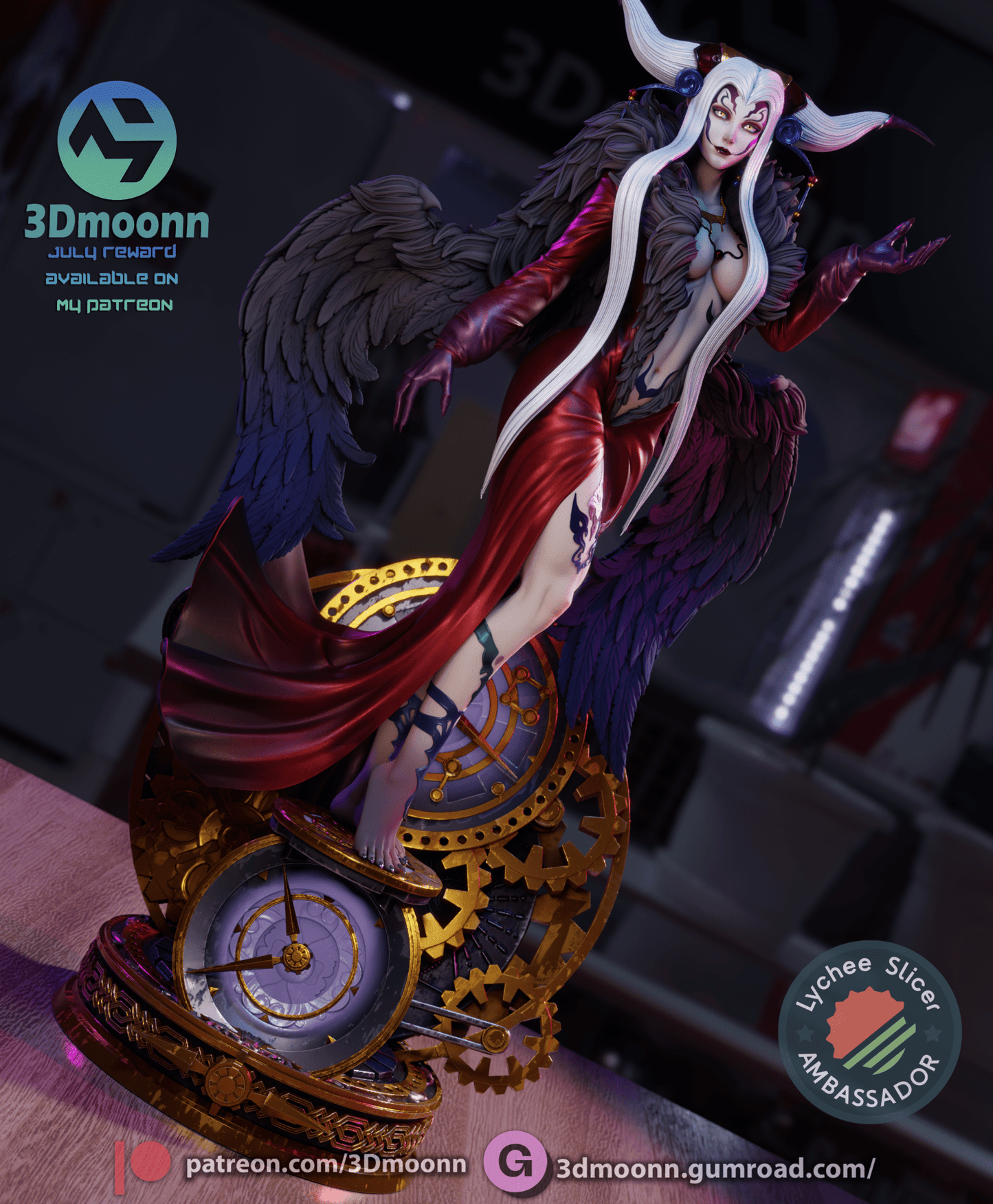 Ultimecia - 3DMoonn - Dark Forge Arts