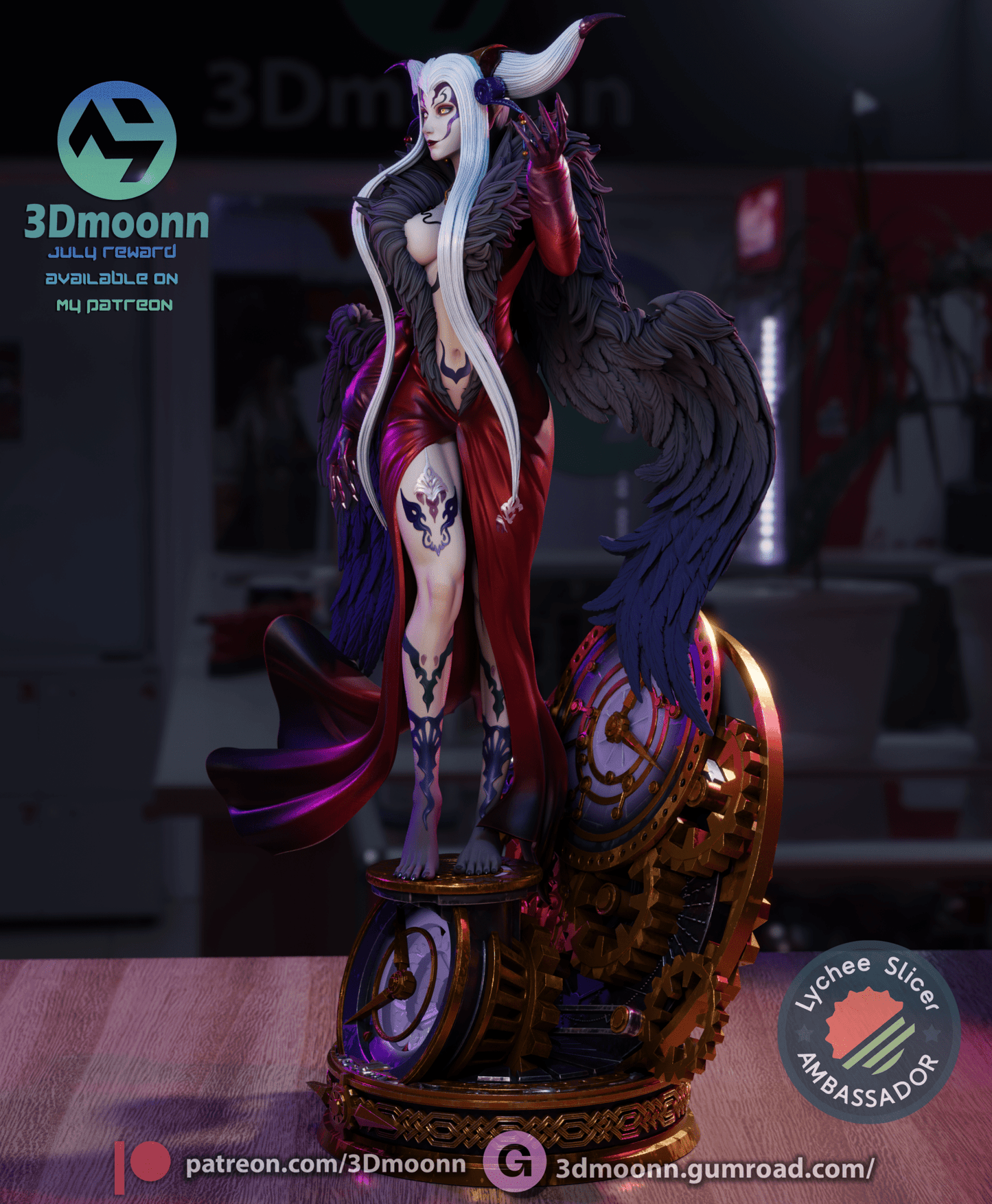 Ultimecia - 3DMoonn - Dark Forge Arts