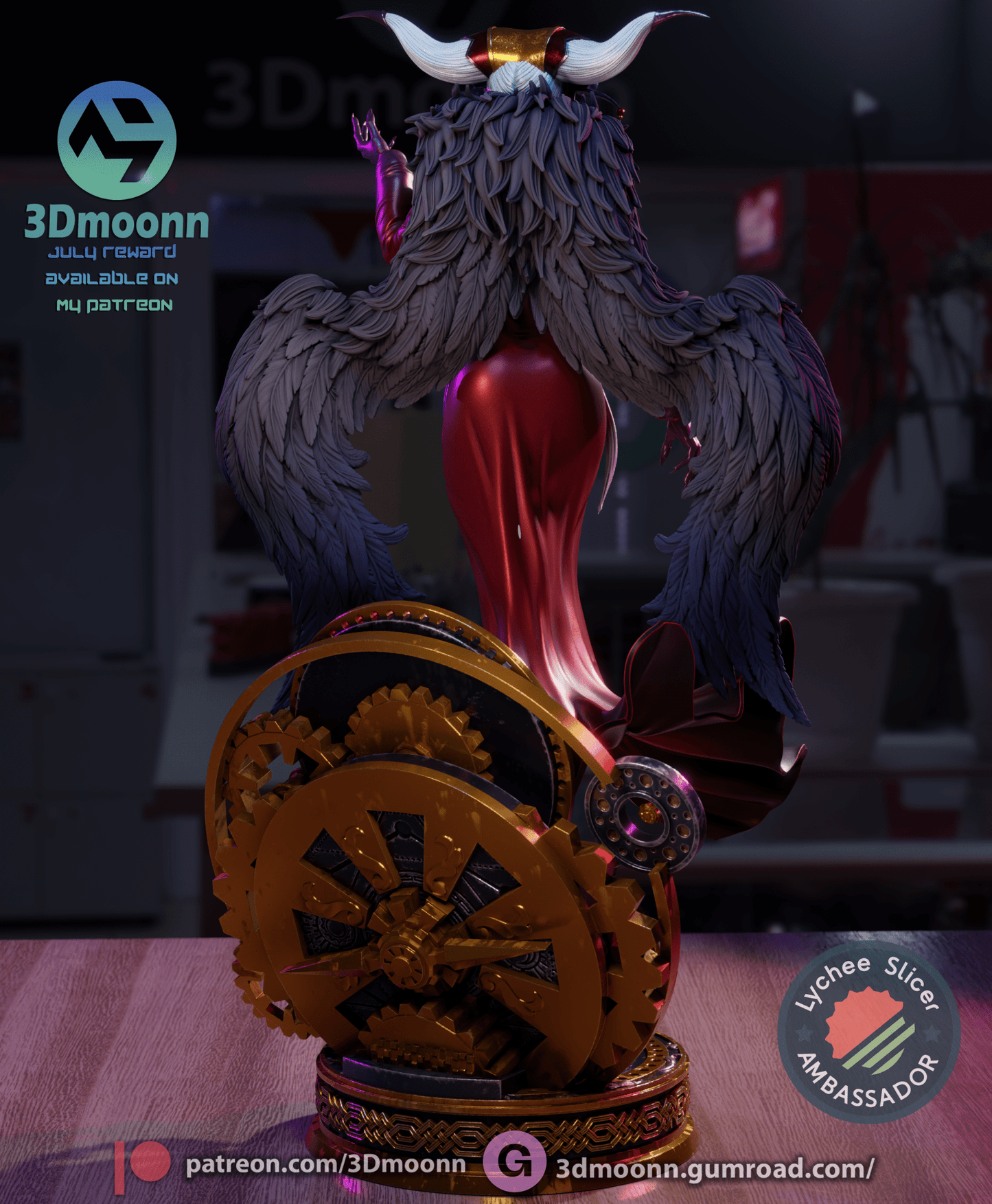 Ultimecia - 3DMoonn - Dark Forge Arts