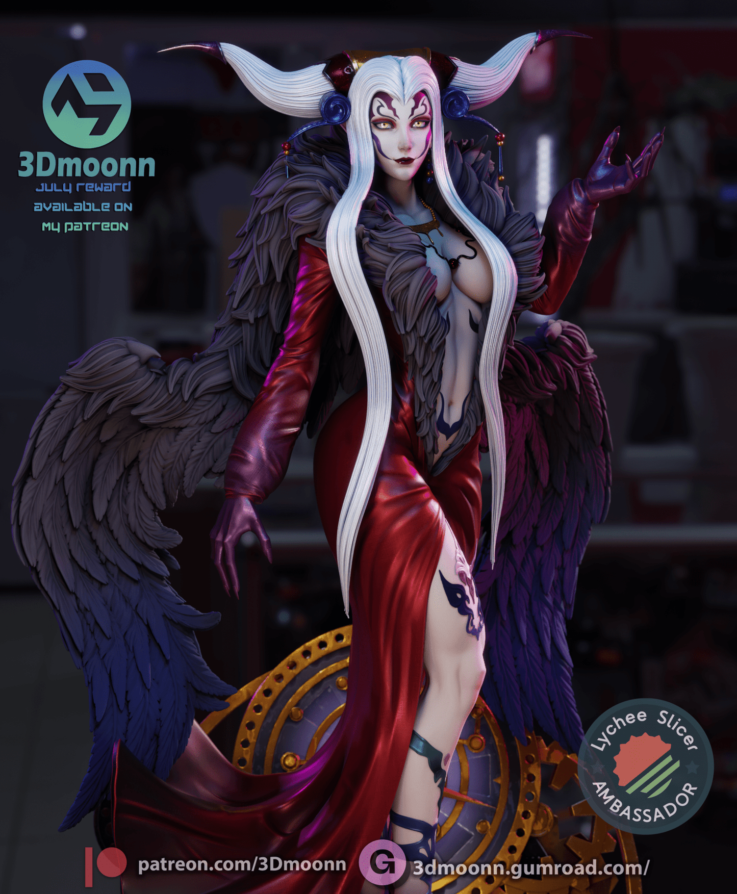 Ultimecia - 3DMoonn - Dark Forge Arts