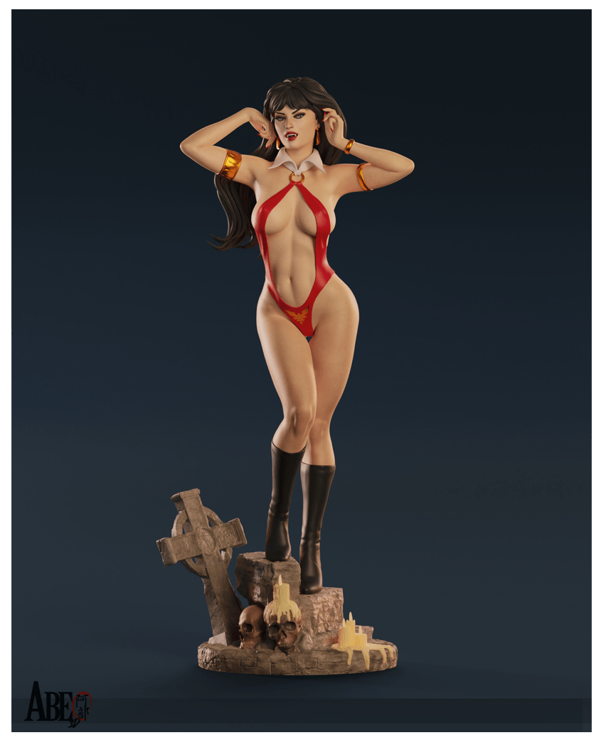 Vampirella v1 - Abe3D - Dark Forge Arts