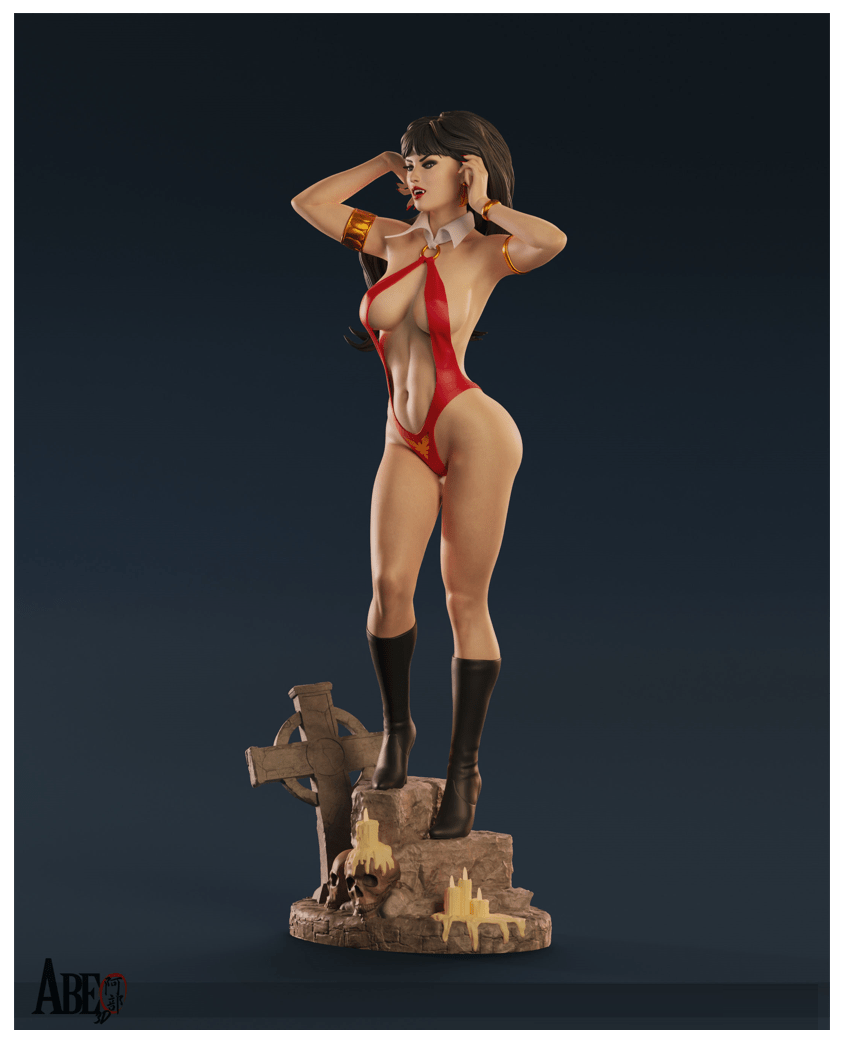 Vampirella v1 - Abe3D - Dark Forge Arts