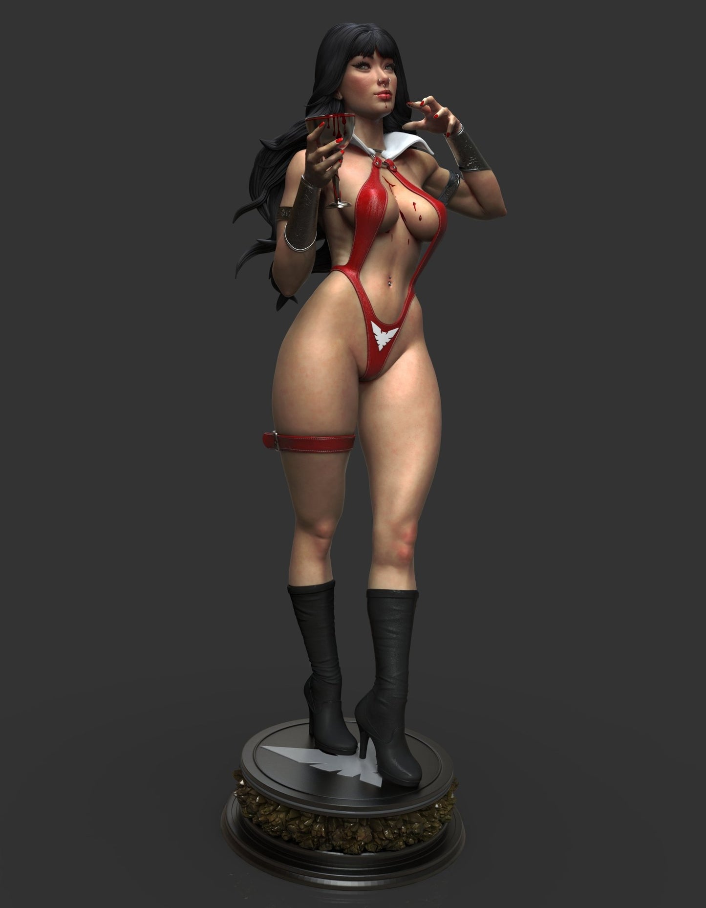 Vampirella v2 - Abe3D - Dark Forge Arts