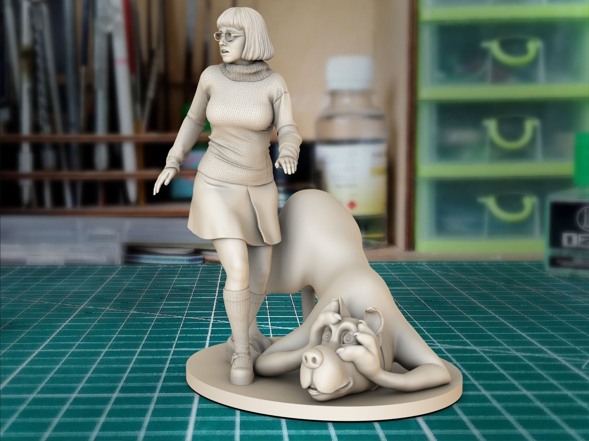 Velma & Scooby - Doo - Artifex3D - Dark Forge Arts