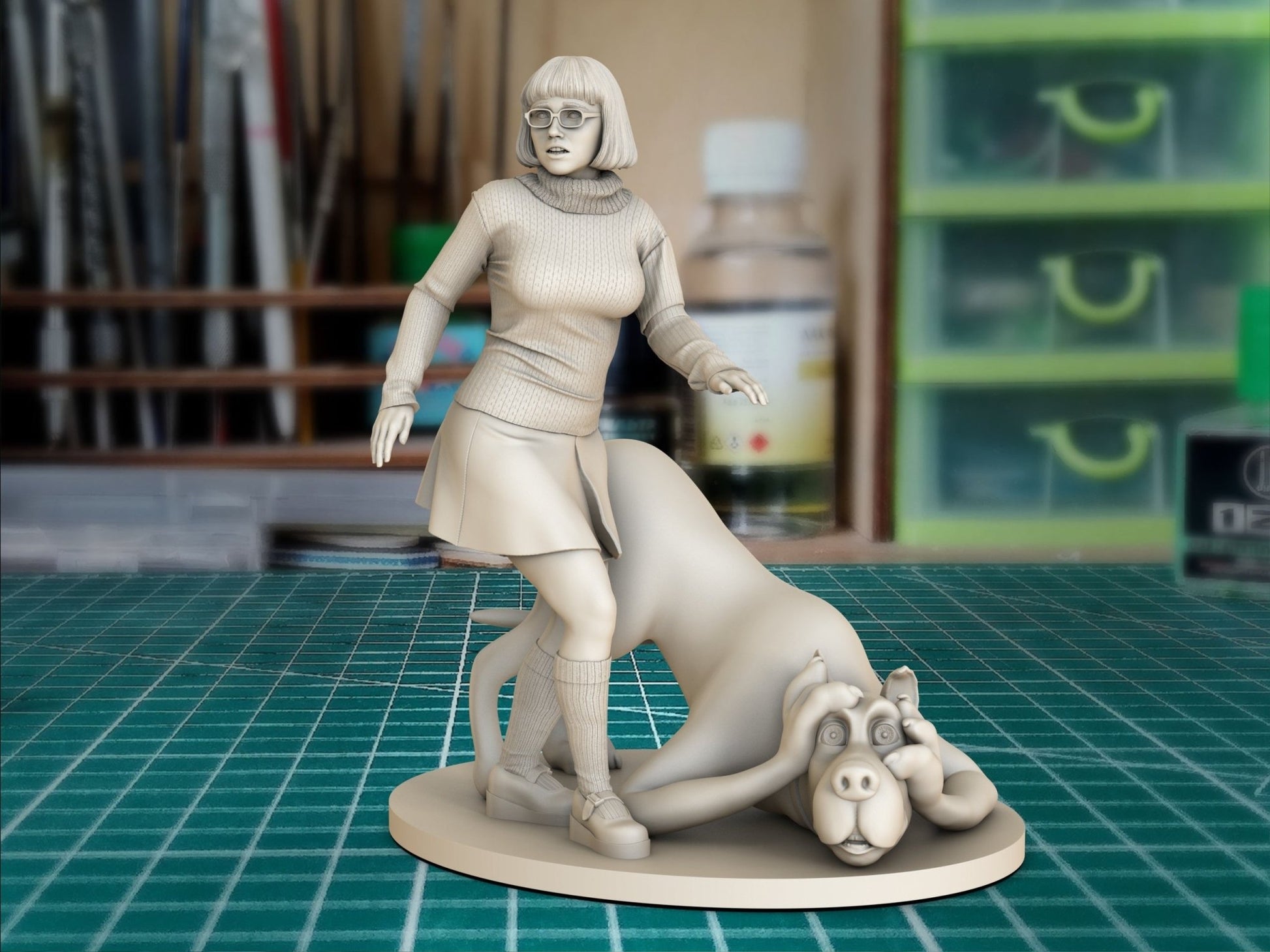 Velma & Scooby - Doo - Artifex3D - Dark Forge Arts